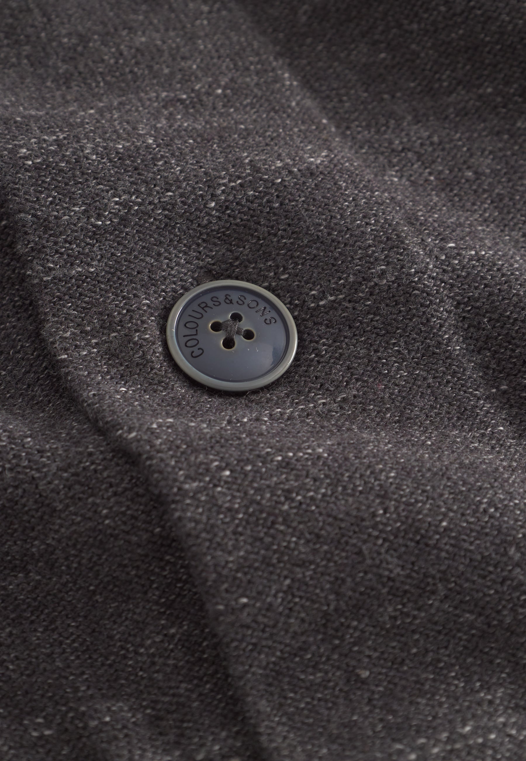 Blazer Slub in Anthracite Jacken Colours and Sons