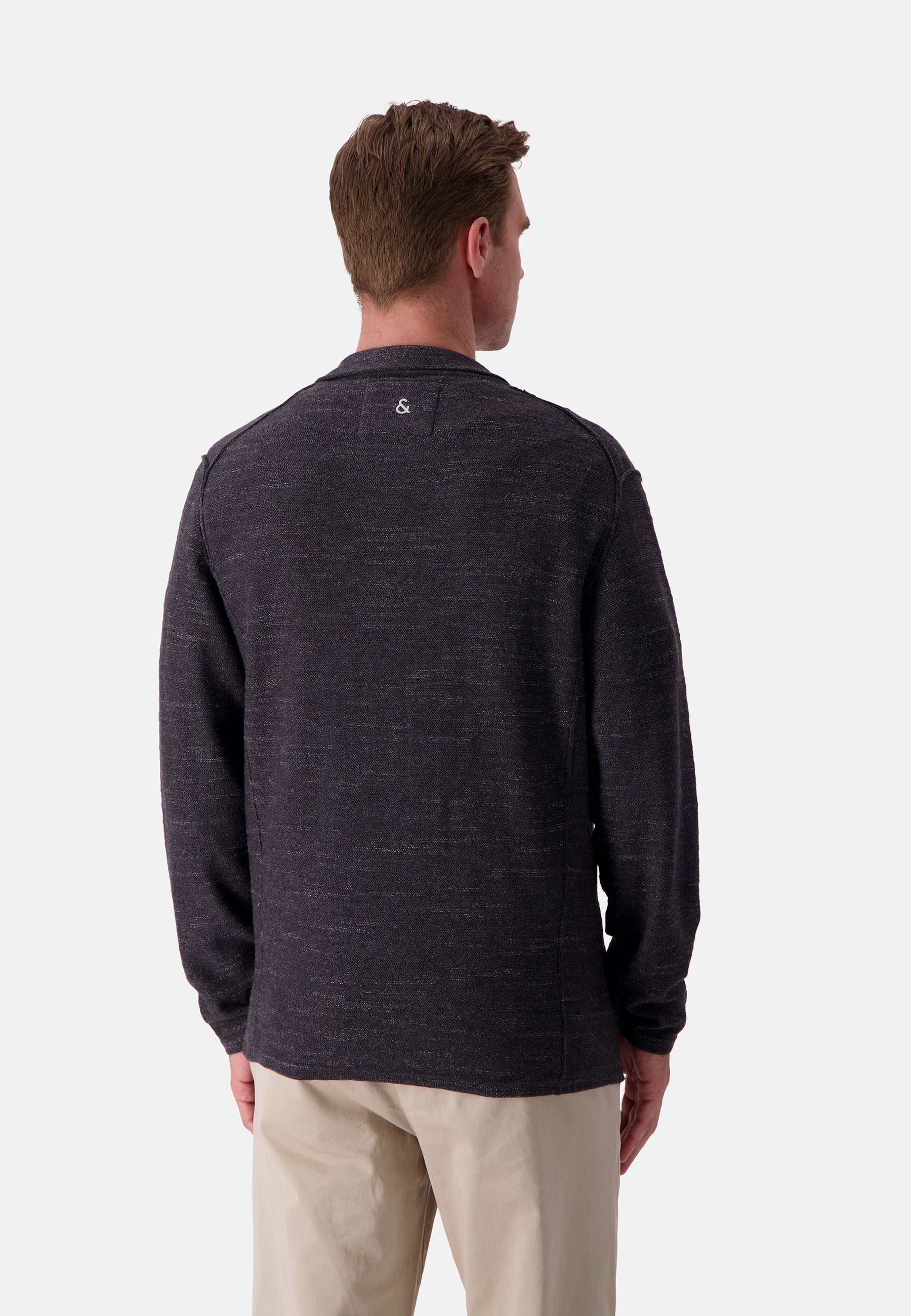 Blazer Slub in Anthracite Jacken Colours and Sons