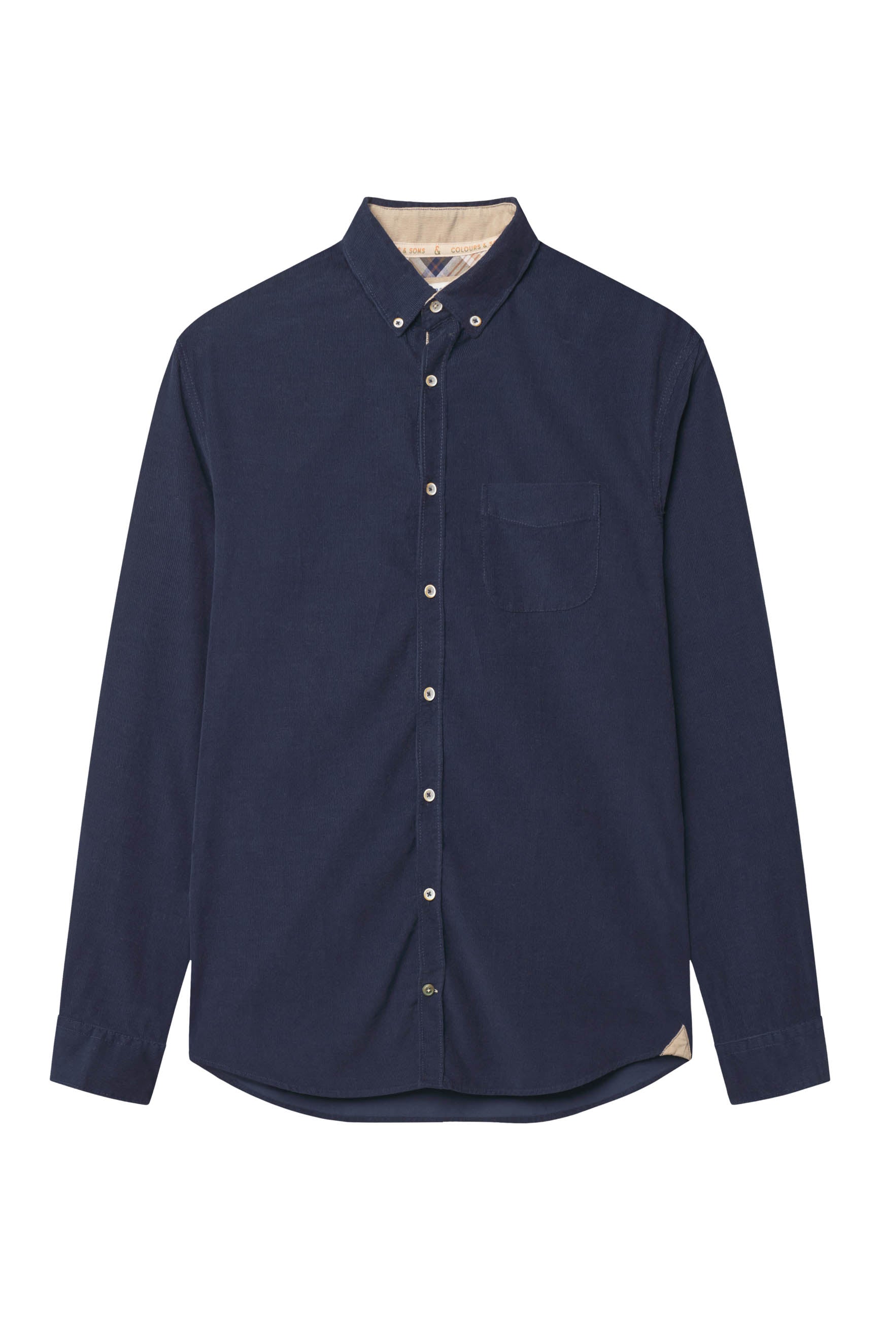 Shirt Corduroy in Navy Hemden Colours and Sons