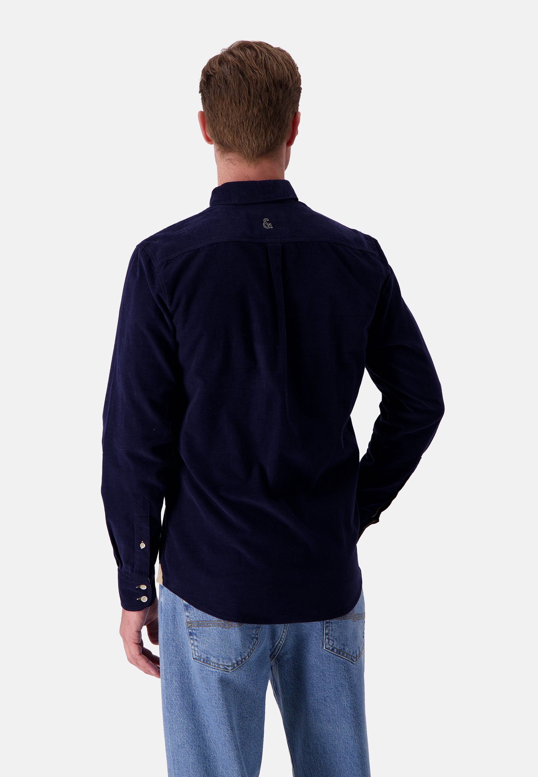 Shirt Corduroy in Navy Hemden Colours and Sons