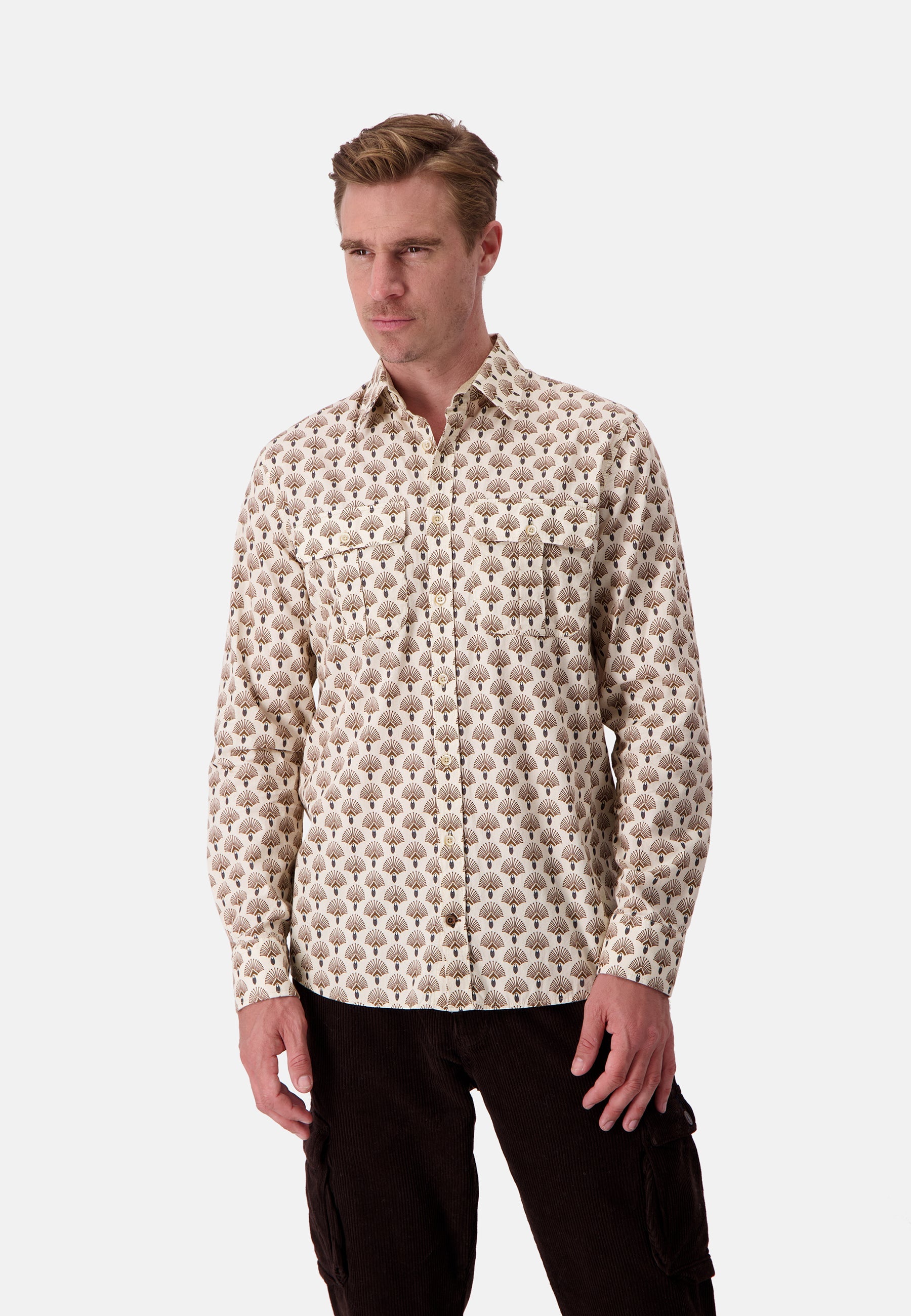 Shirt Printed in Art Deco Hemden Colours and Sons