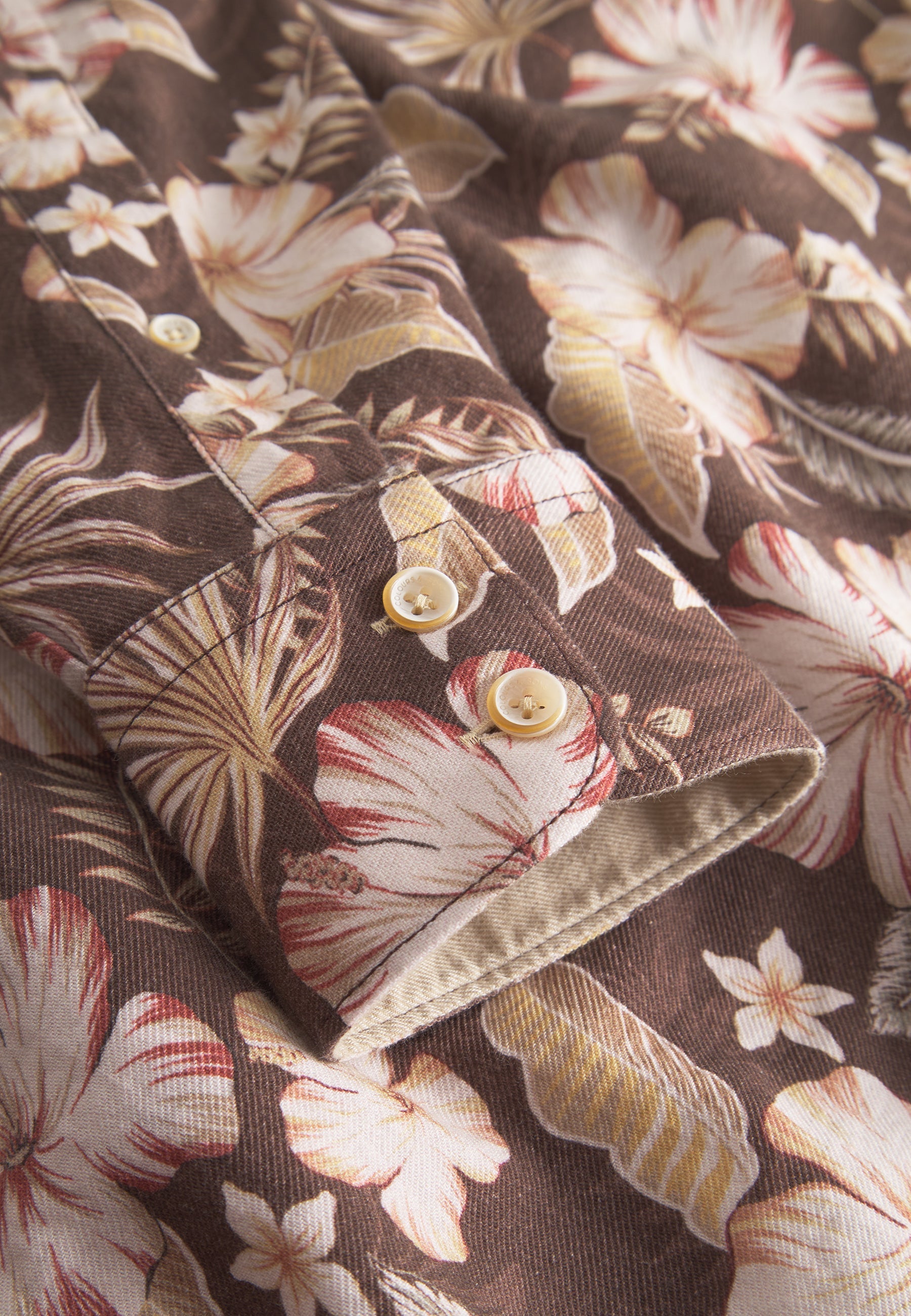 Shirt Printed in Soil Flowers Hemden Colours and Sons
