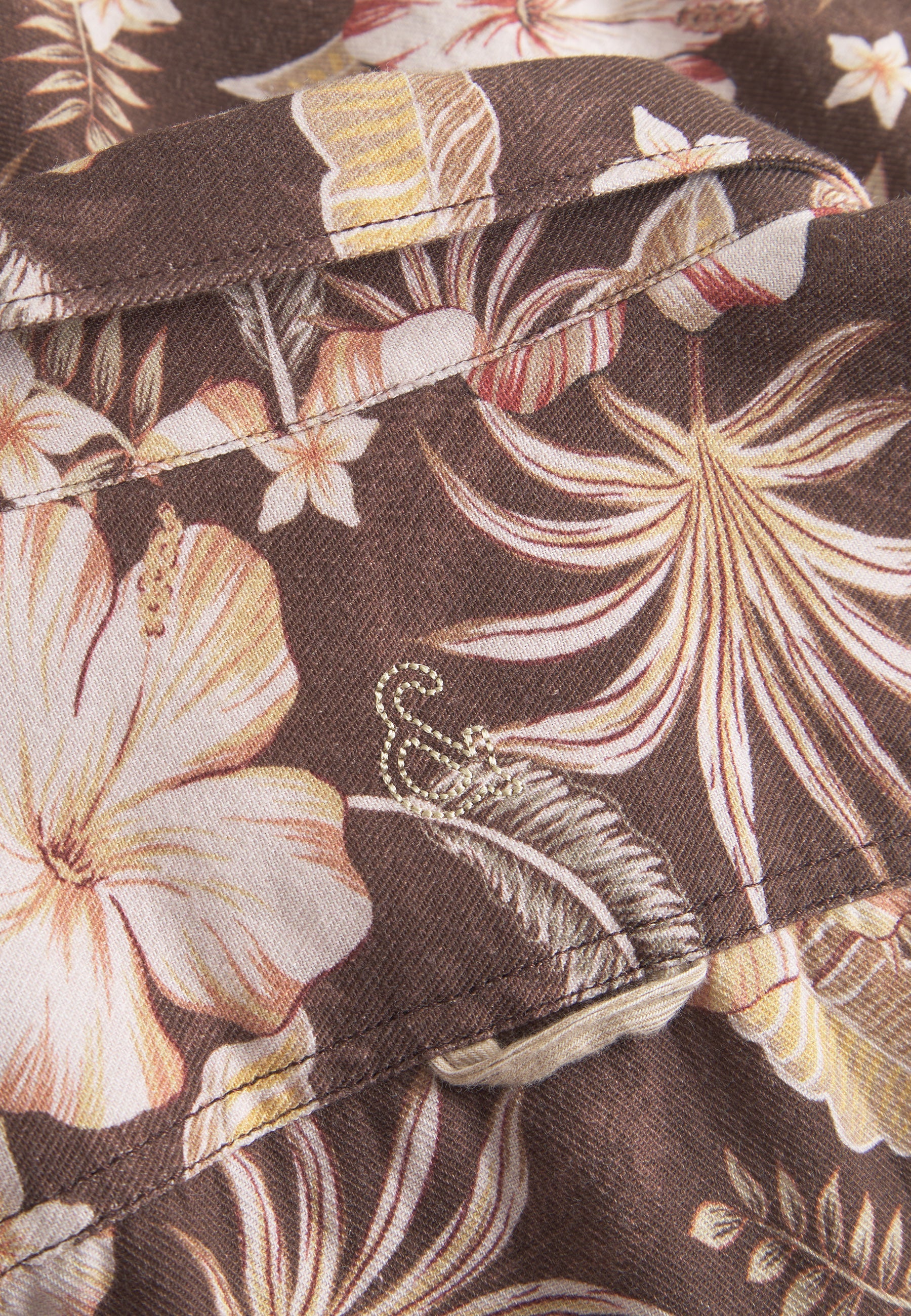 Shirt Printed in Soil Flowers Hemden Colours and Sons