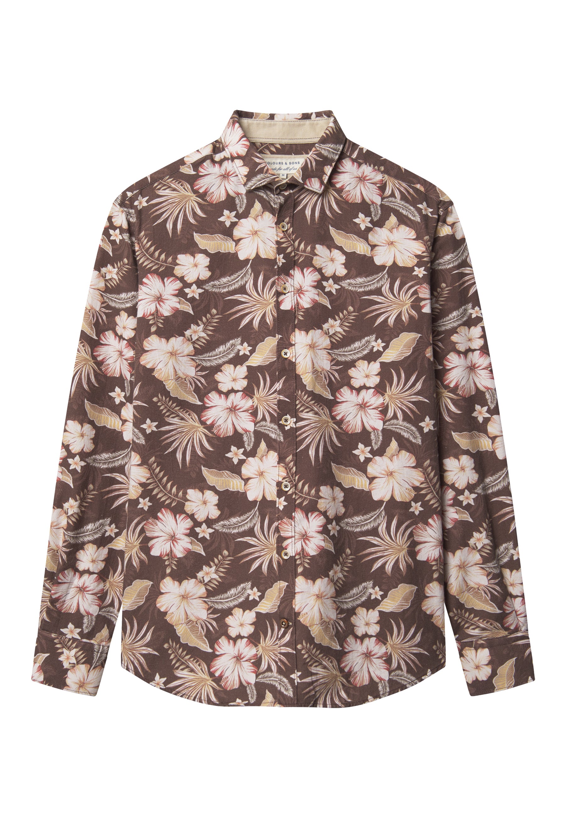Shirt Printed in Soil Flowers Hemden Colours and Sons