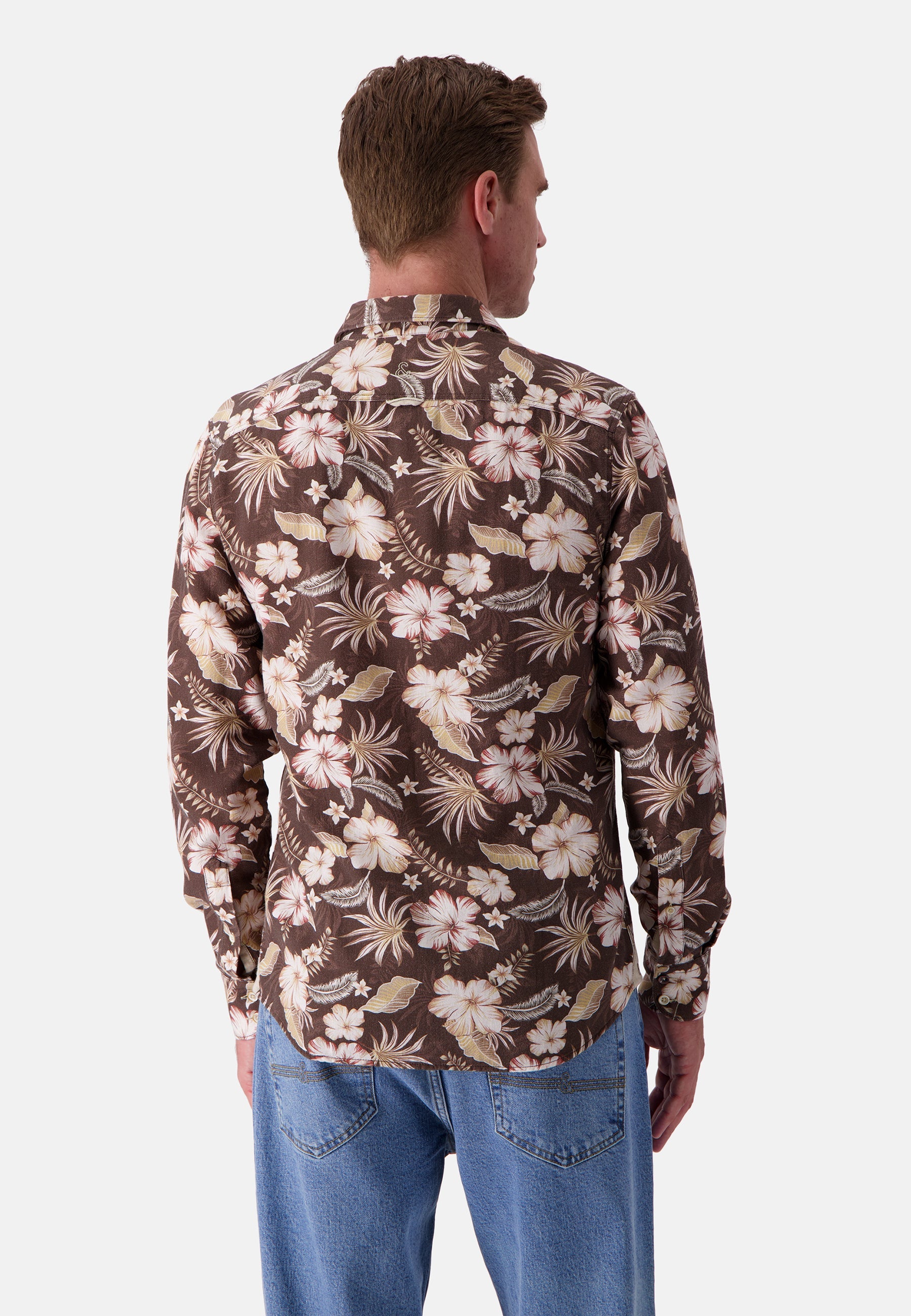 Shirt Printed in Soil Flowers Hemden Colours and Sons