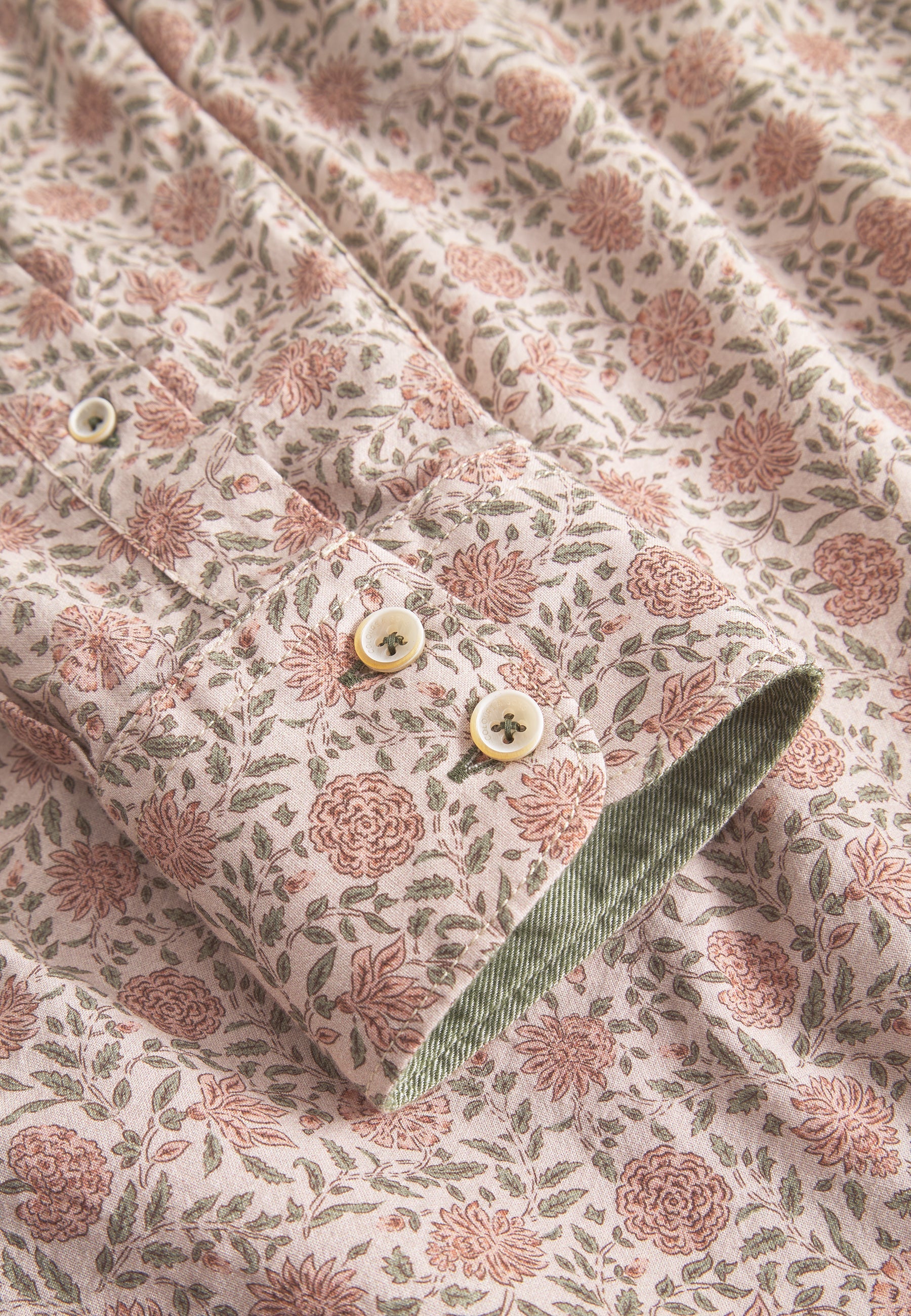 Shirt Printed in Mezcal Flowers Hemden Colours and Sons