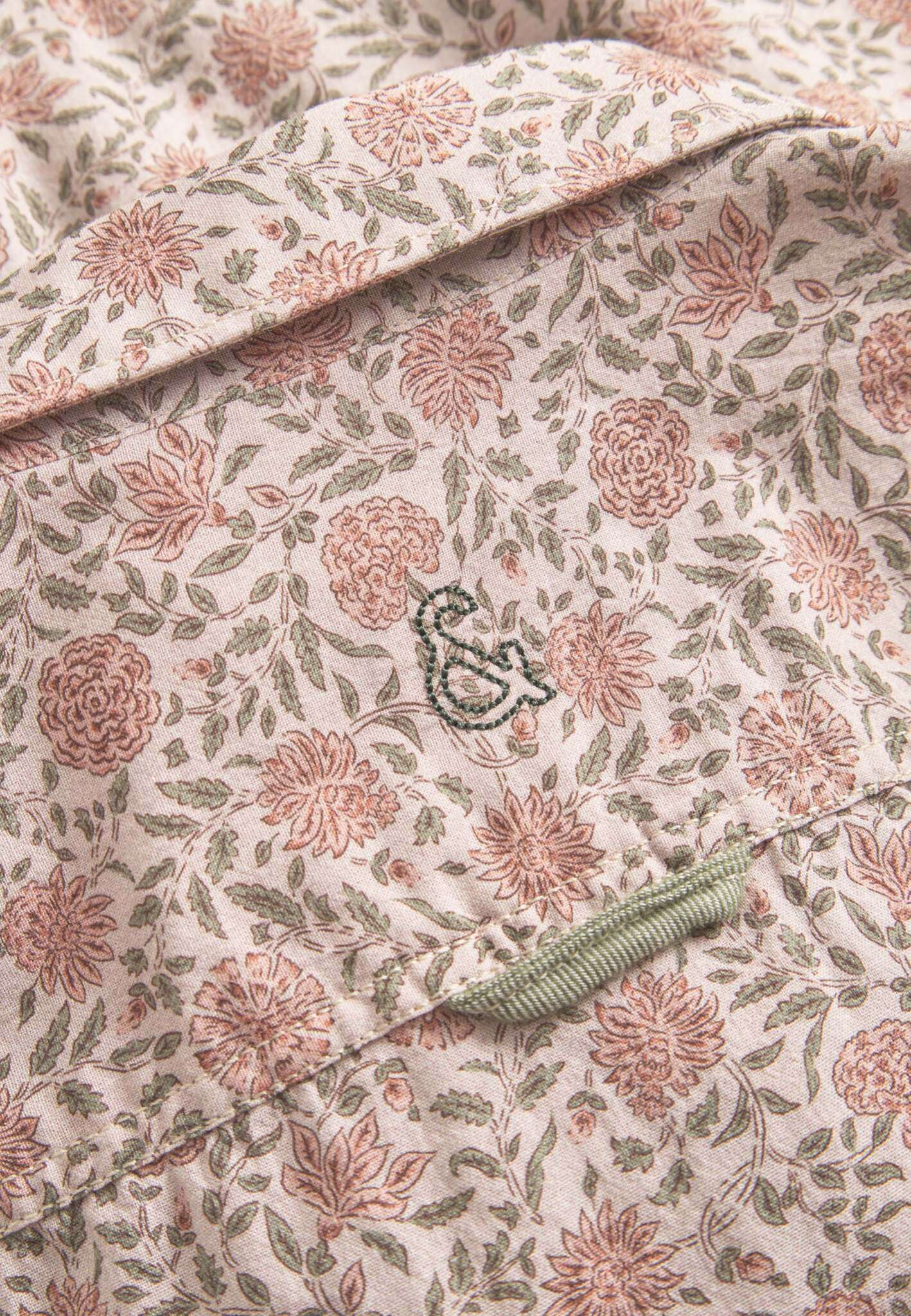 Shirt Printed in Mezcal Flowers Hemden Colours and Sons