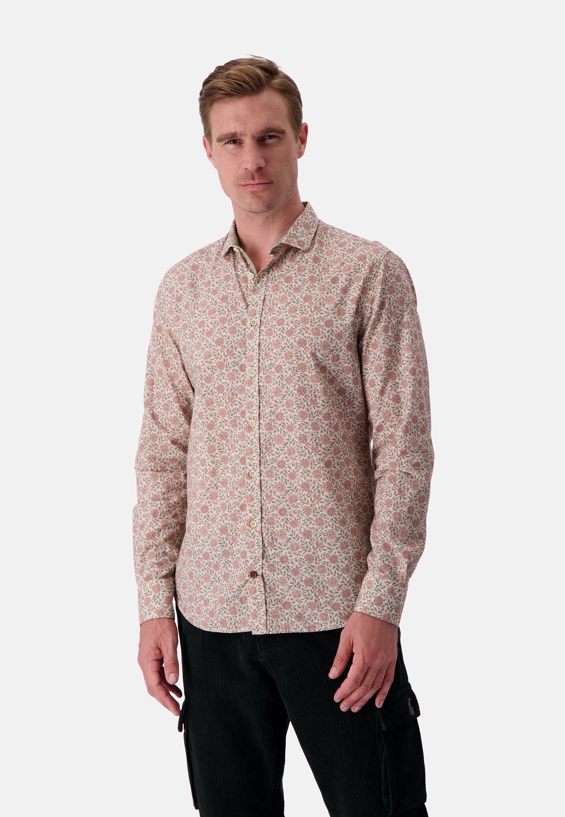 Shirt Printed in Mezcal Flowers Hemden Colours and Sons