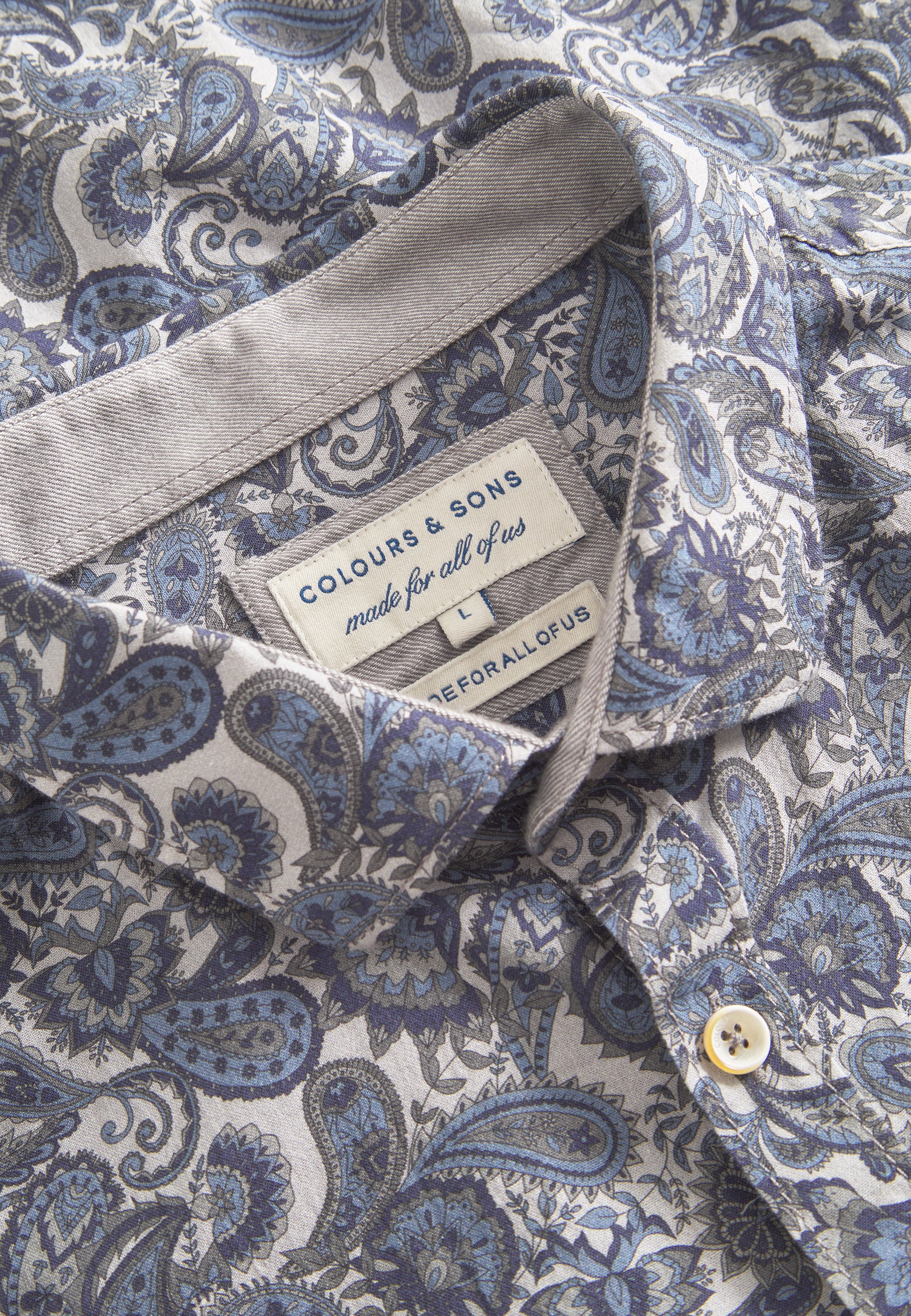 Shirt Printed in Horizon Paisley Hemden Colours and Sons