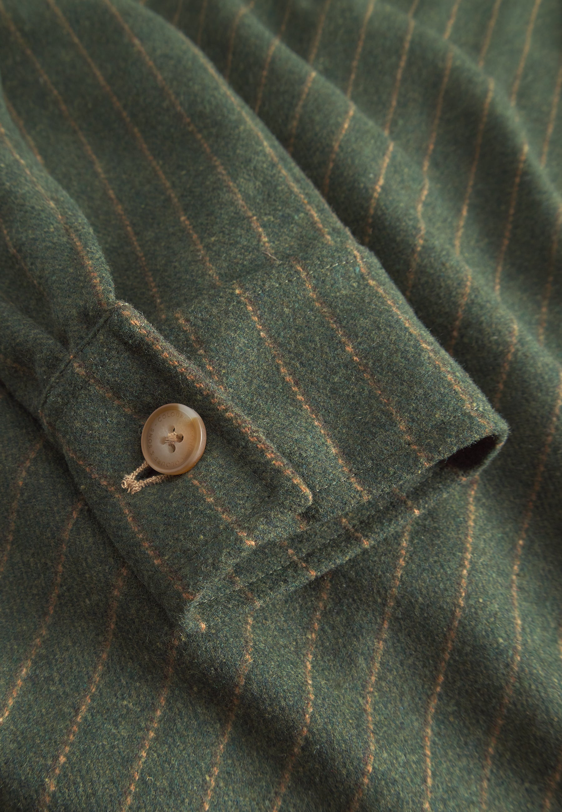 Overshirt Pin Stripes in Yucca Stripes Jacken Colours and Sons