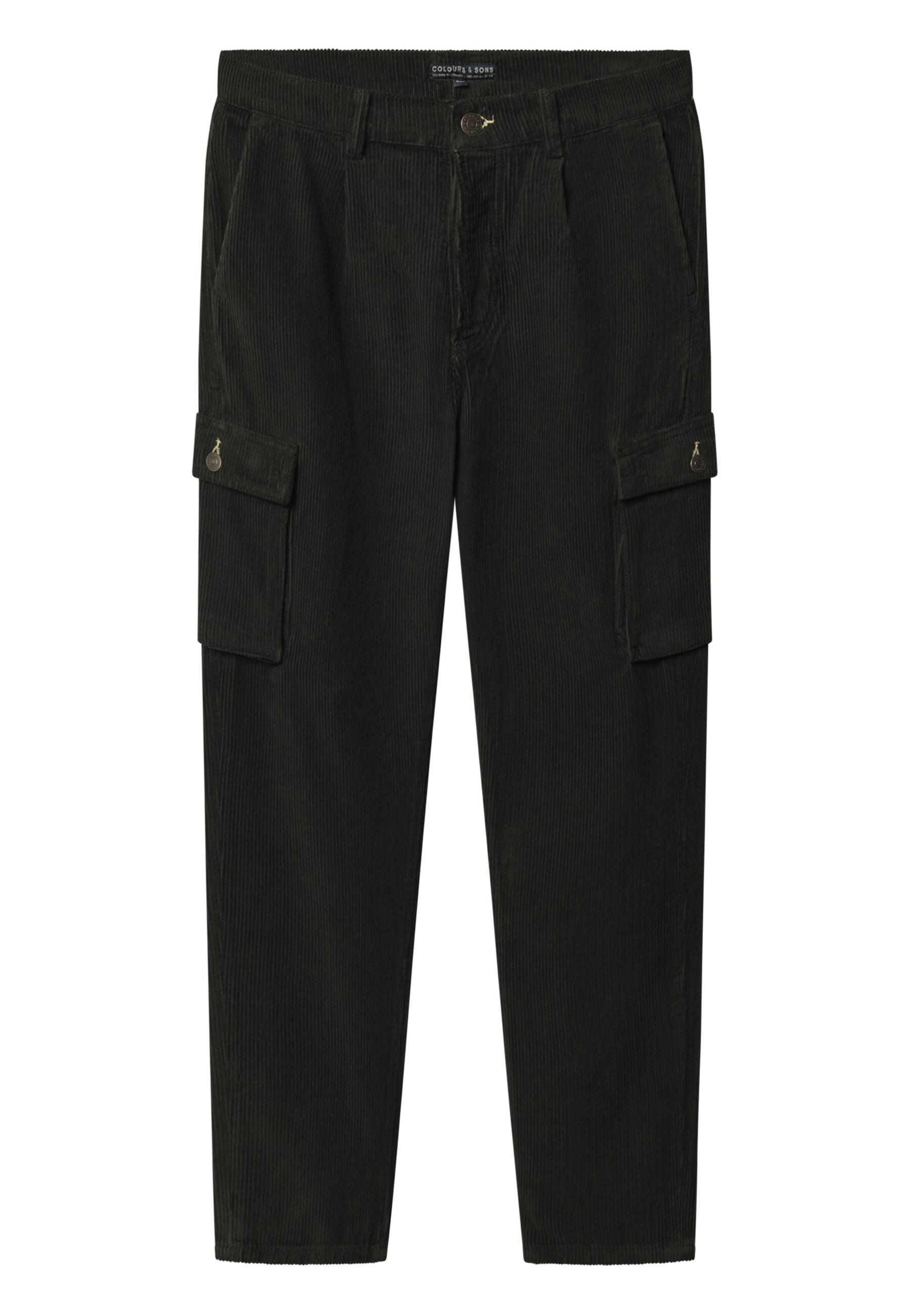 Cargo Corduroy Cropped in Yucca Hosen Colours and Sons