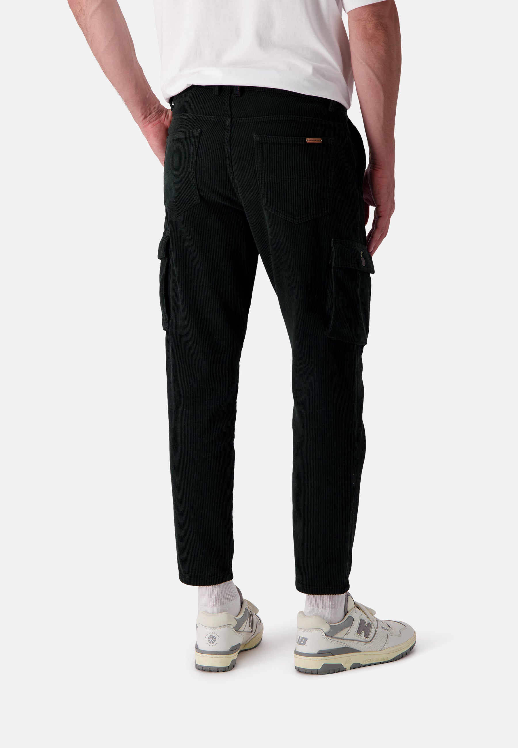 Cargo Corduroy Cropped in Yucca Hosen Colours and Sons