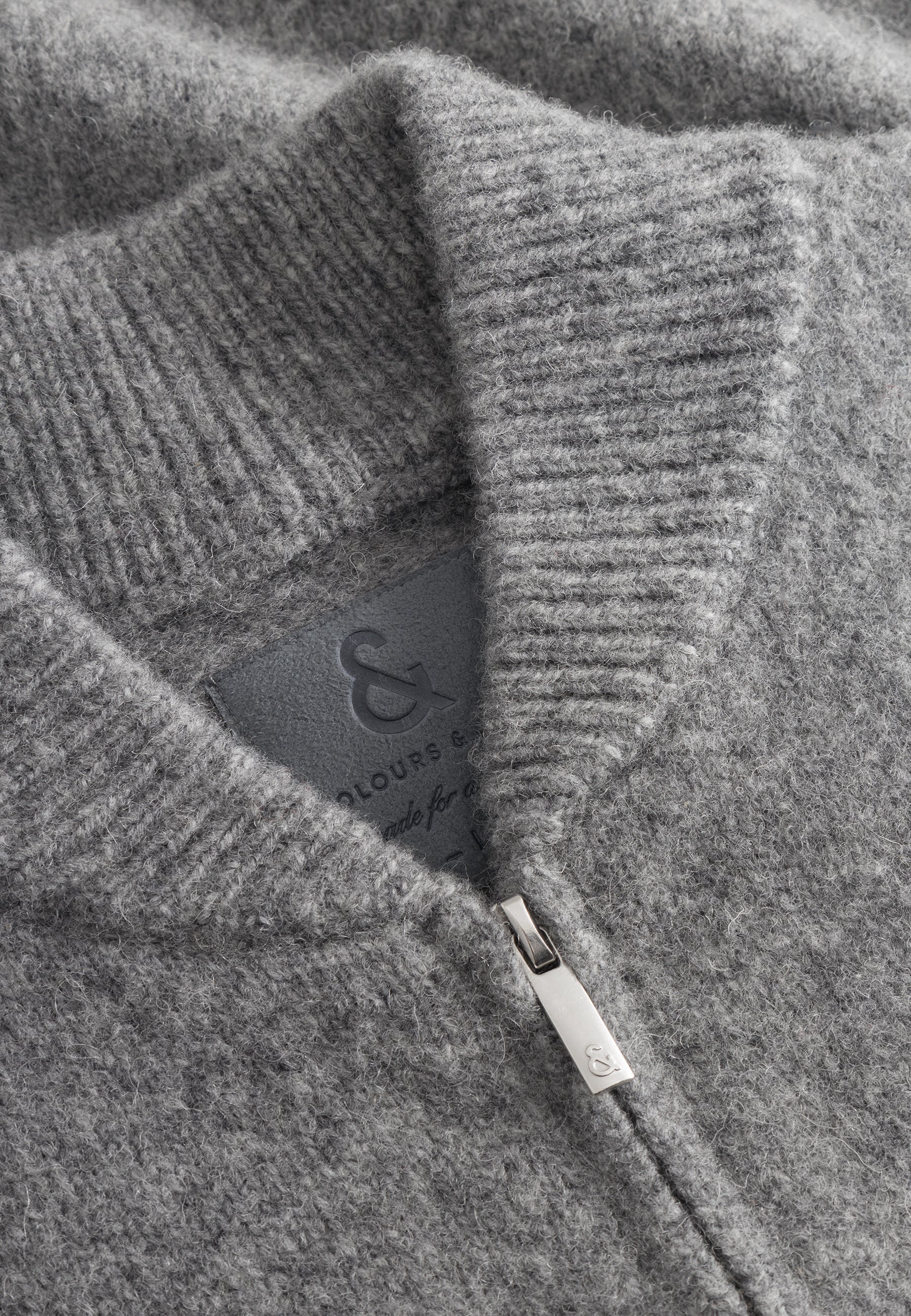 Bomberjacket in Steel Pullover Colours and Sons