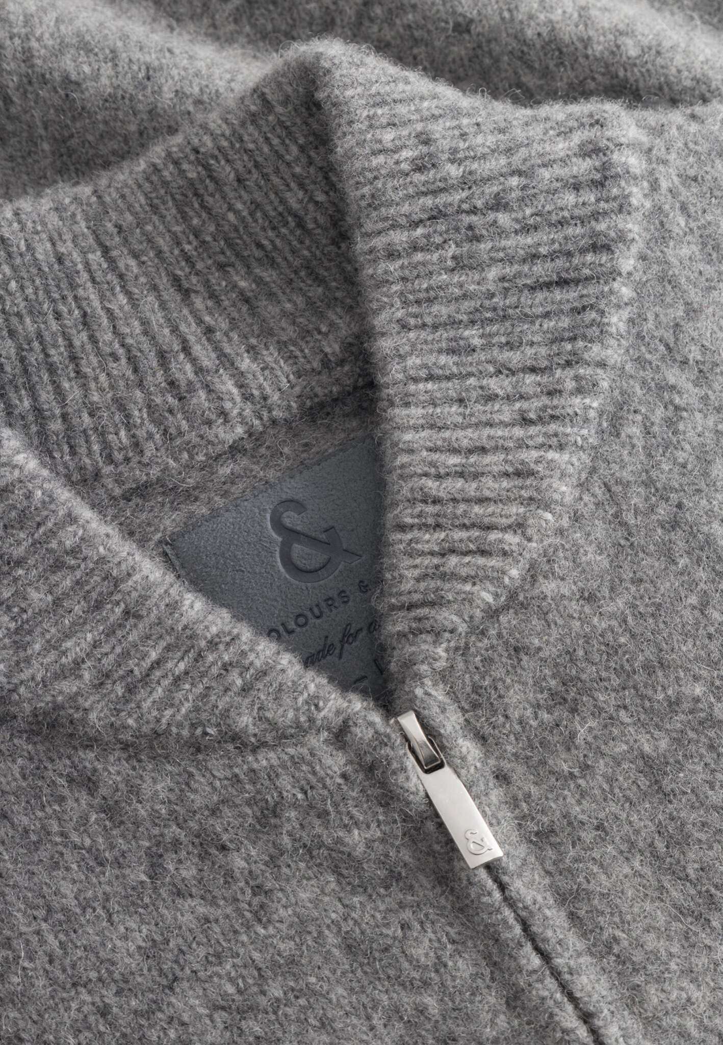 Bomberjacket in Steel Pullover Colours and Sons