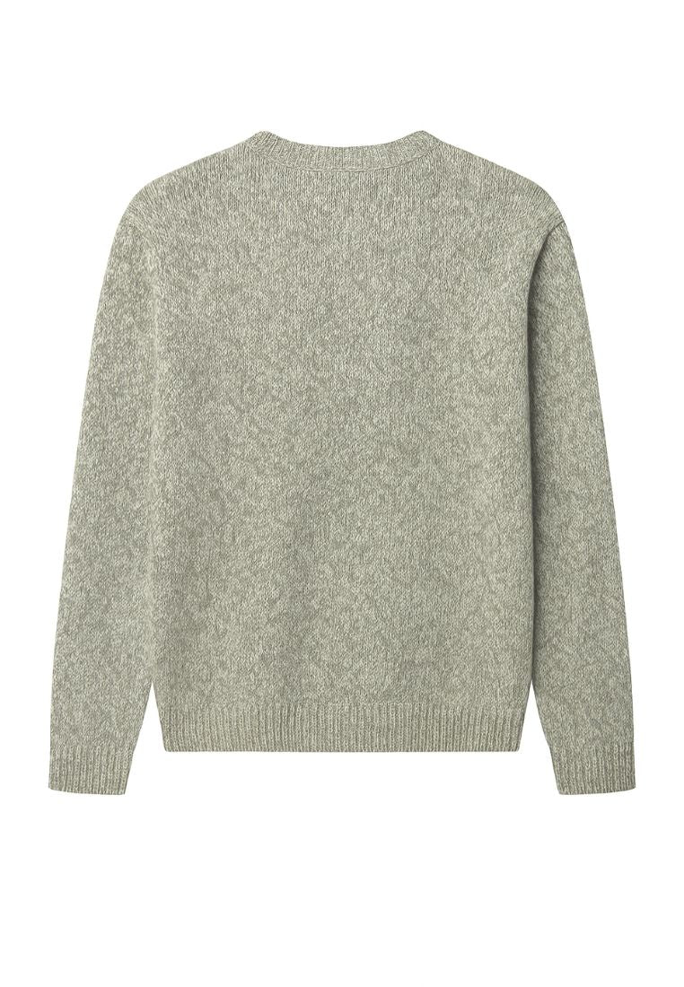 Roundneck-Marl in Hunter Pullover Colours and Sons