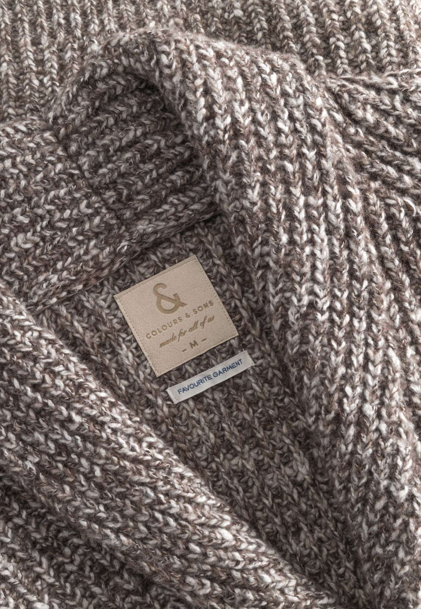 Cardigan Marl in Walnut Pullover Colours and Sons