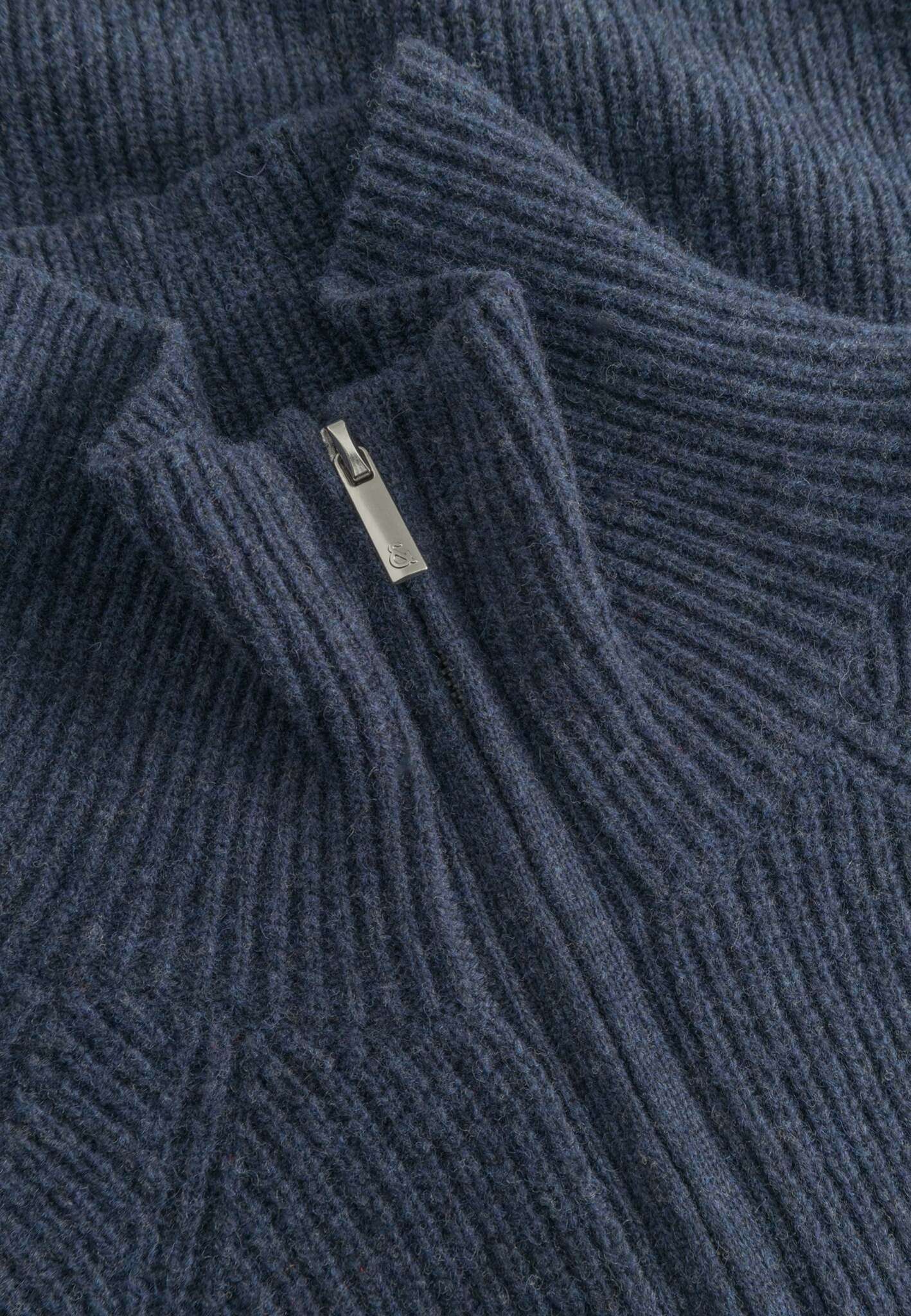 Half-Zip-Lambswool in Navy Pullover Colours and Sons