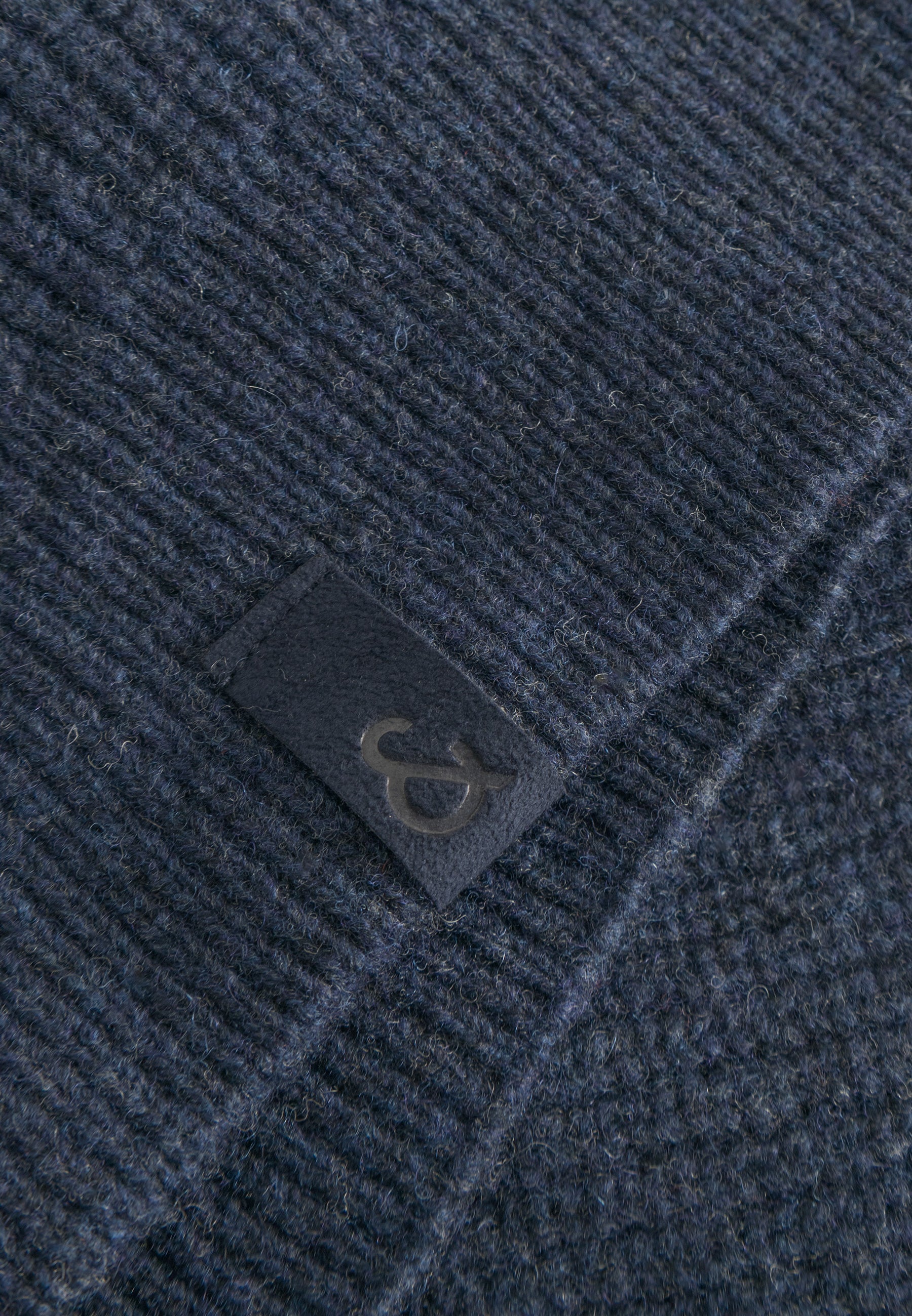 Half-Zip-Lambswool in Navy Pullover Colours and Sons