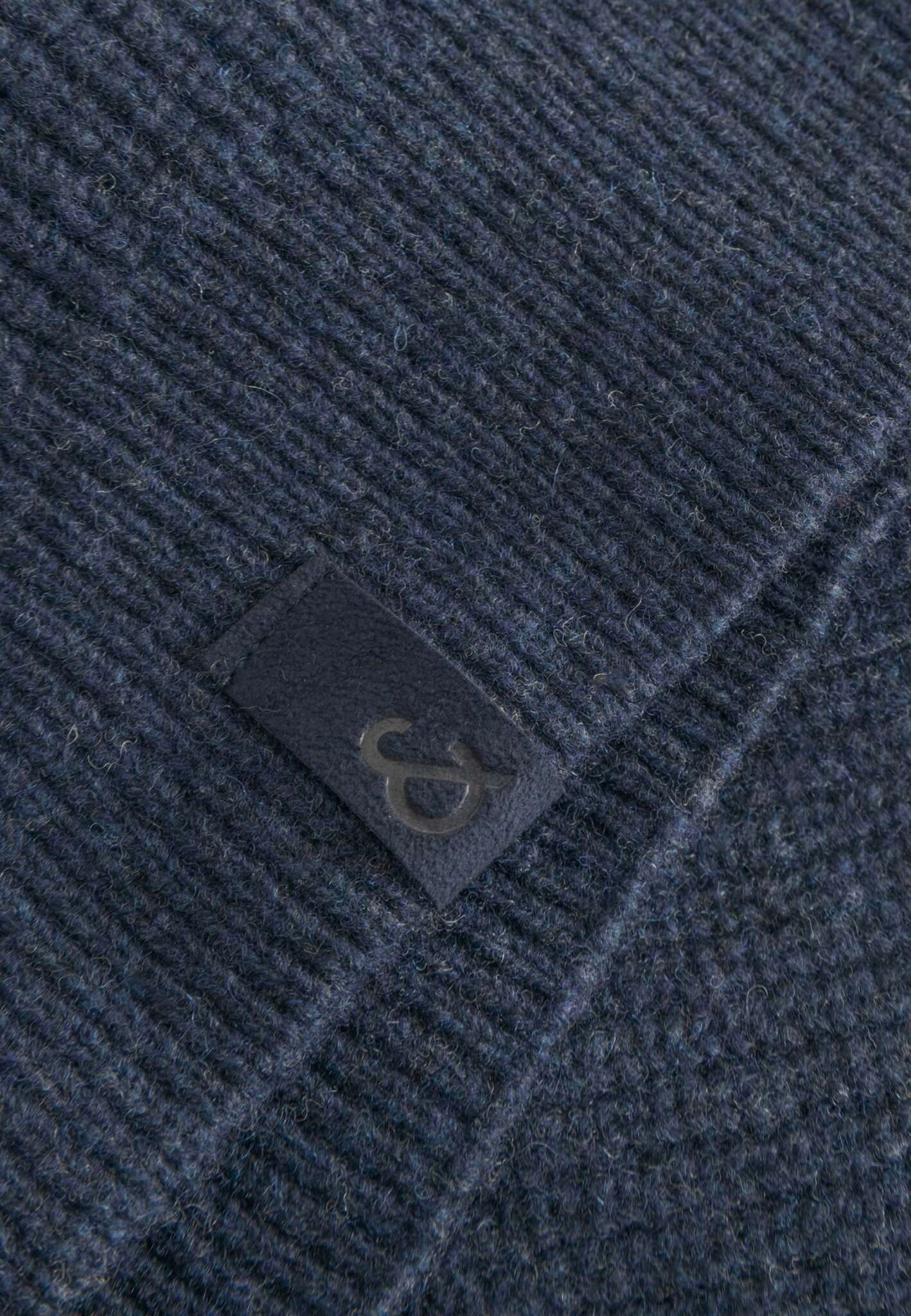 Half-Zip-Lambswool in Navy Pullover Colours and Sons