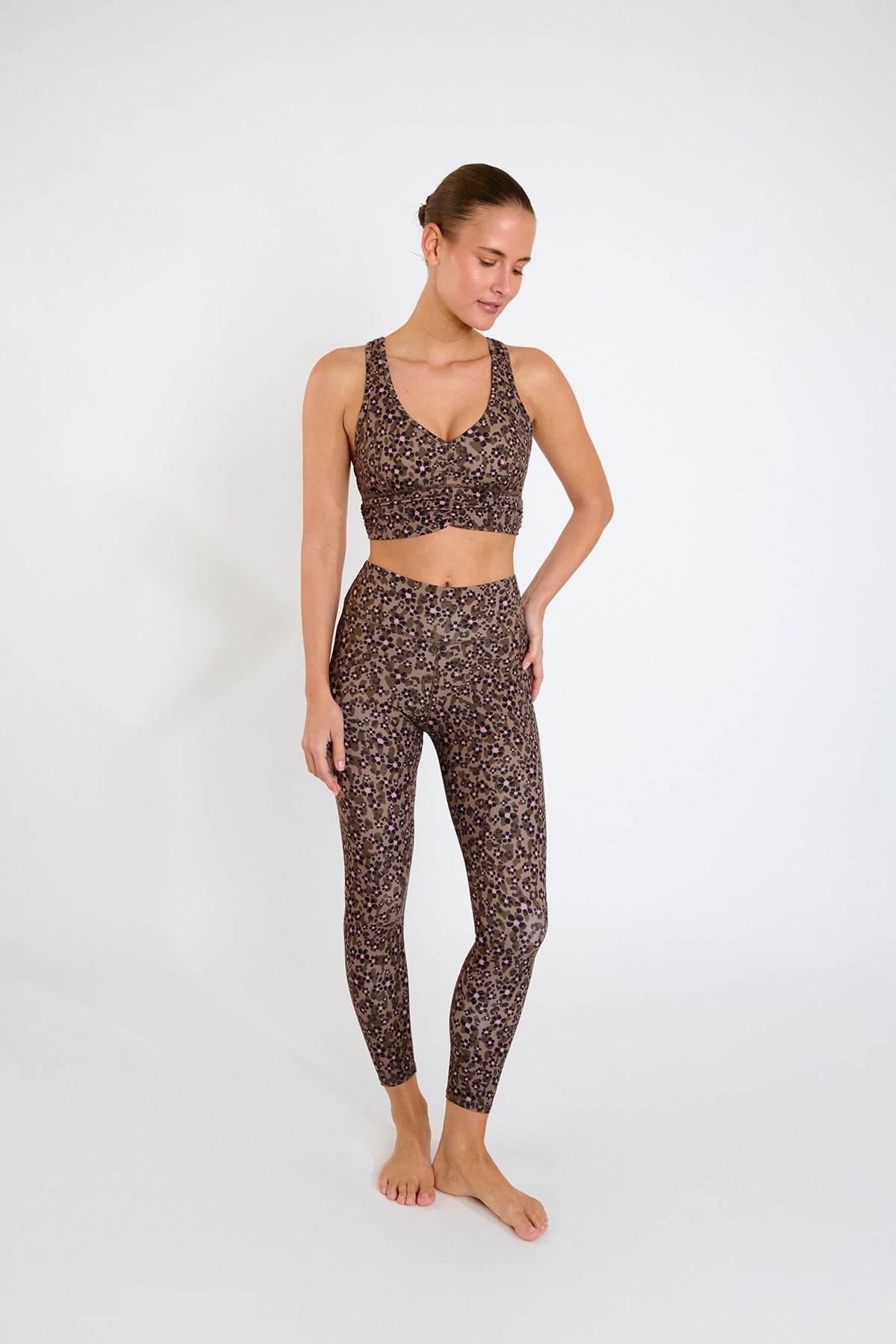 AETO-WELLJUMP Leggings in Taupe