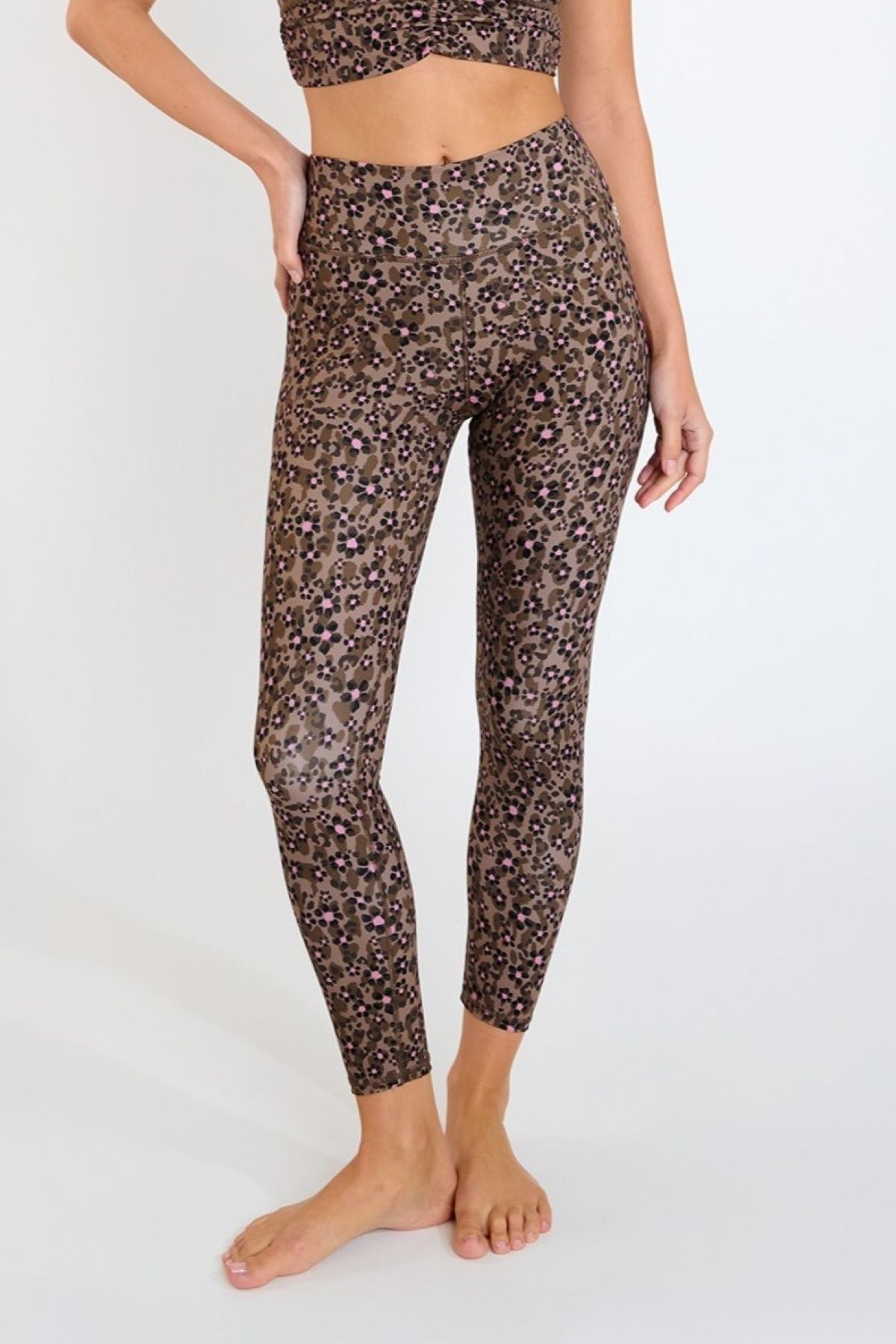 AETO-WELLJUMP Leggings in Taupe