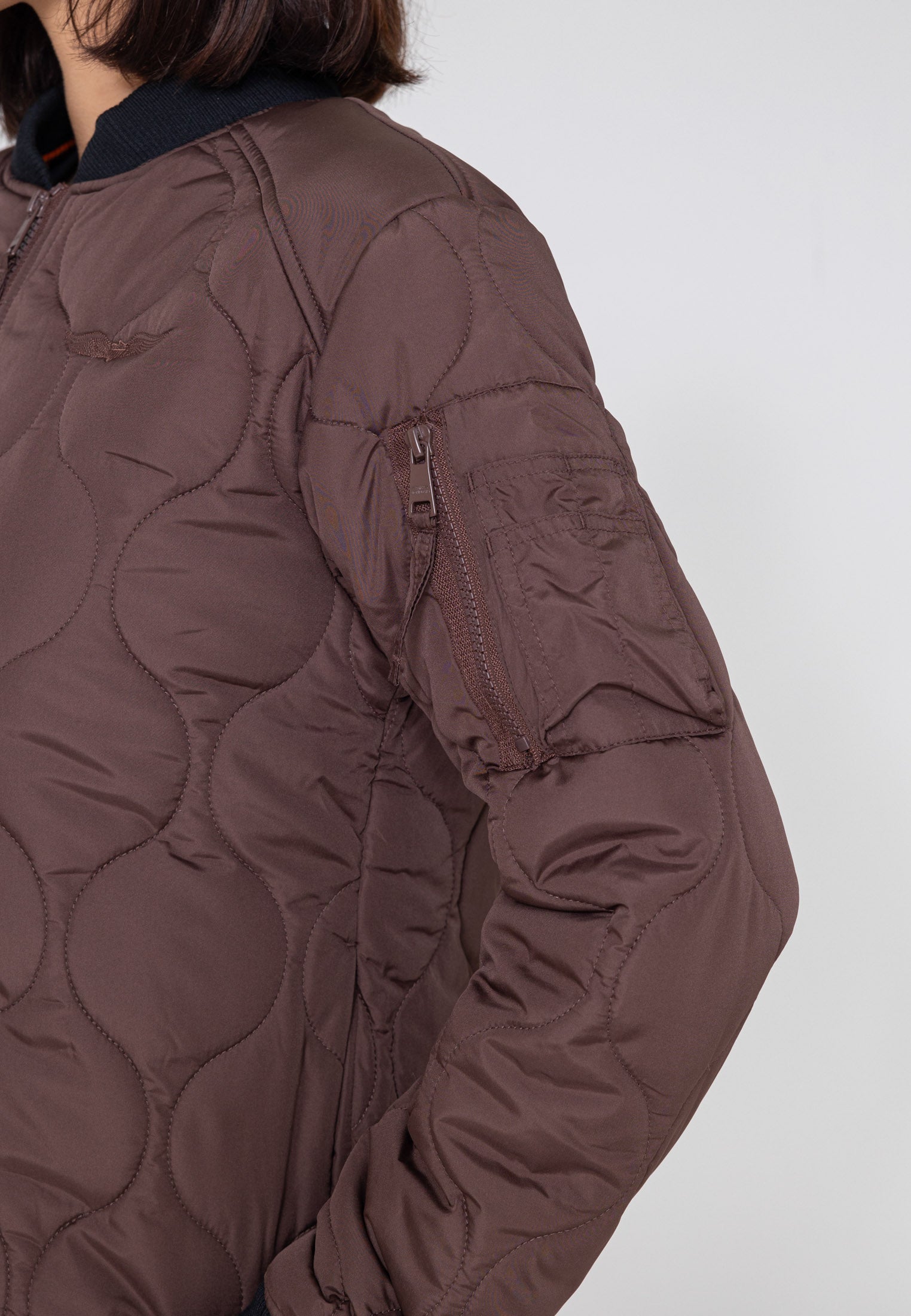 Alton W Bomberjacke in Brown Jacken Bombers Original