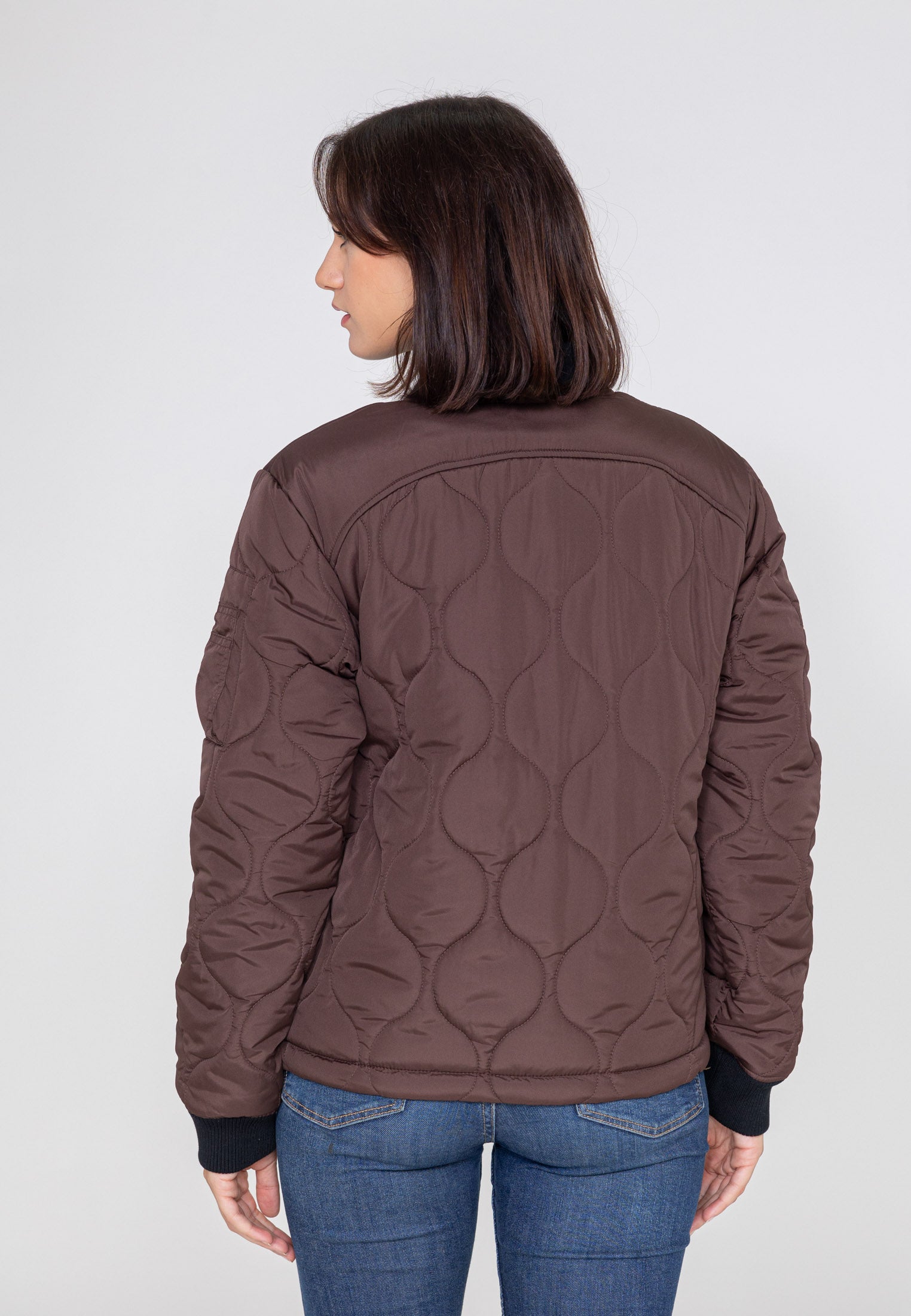Alton W Bomberjacke in Brown Jacken Bombers Original