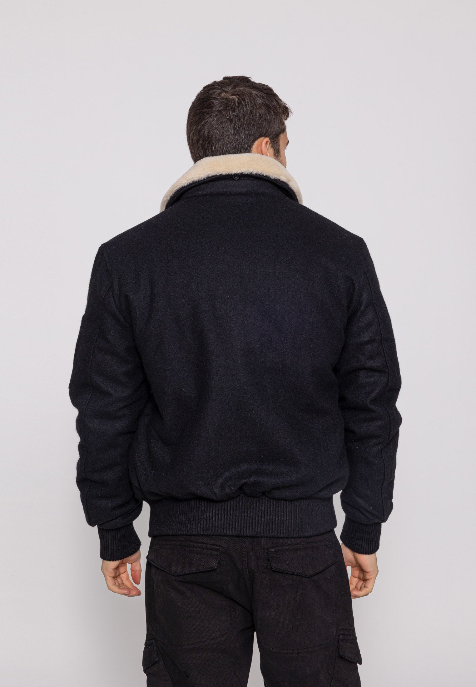 Aviator M Bomberjacke in Black Jacken Bombers Original