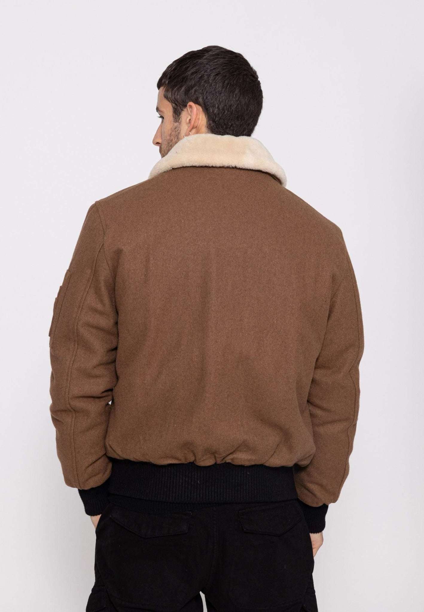 Aviator M Bomberjacke in Camel Jacken Bombers Original
