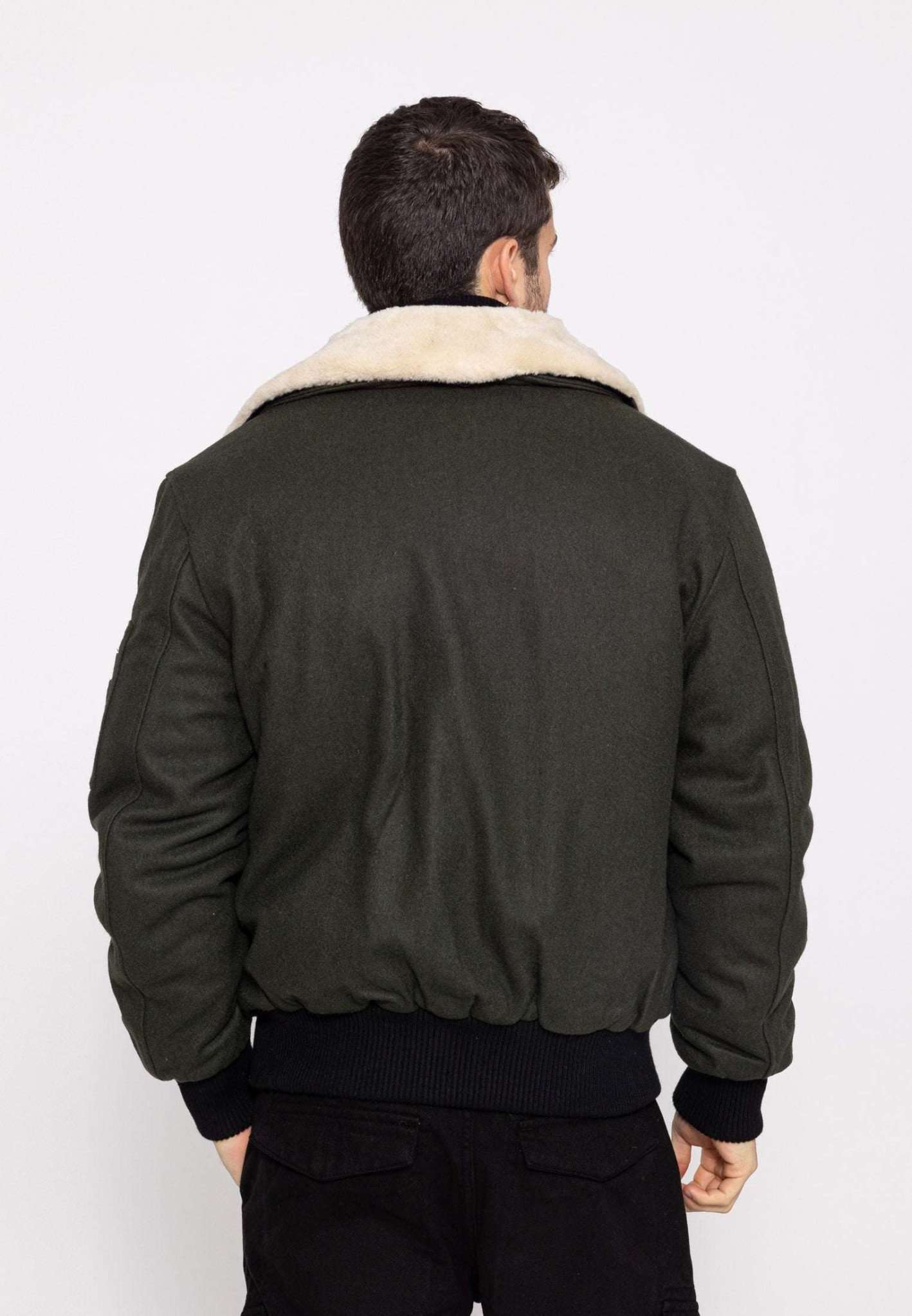 Aviator M Bomberjacke in Kaki Jacken Bombers Original