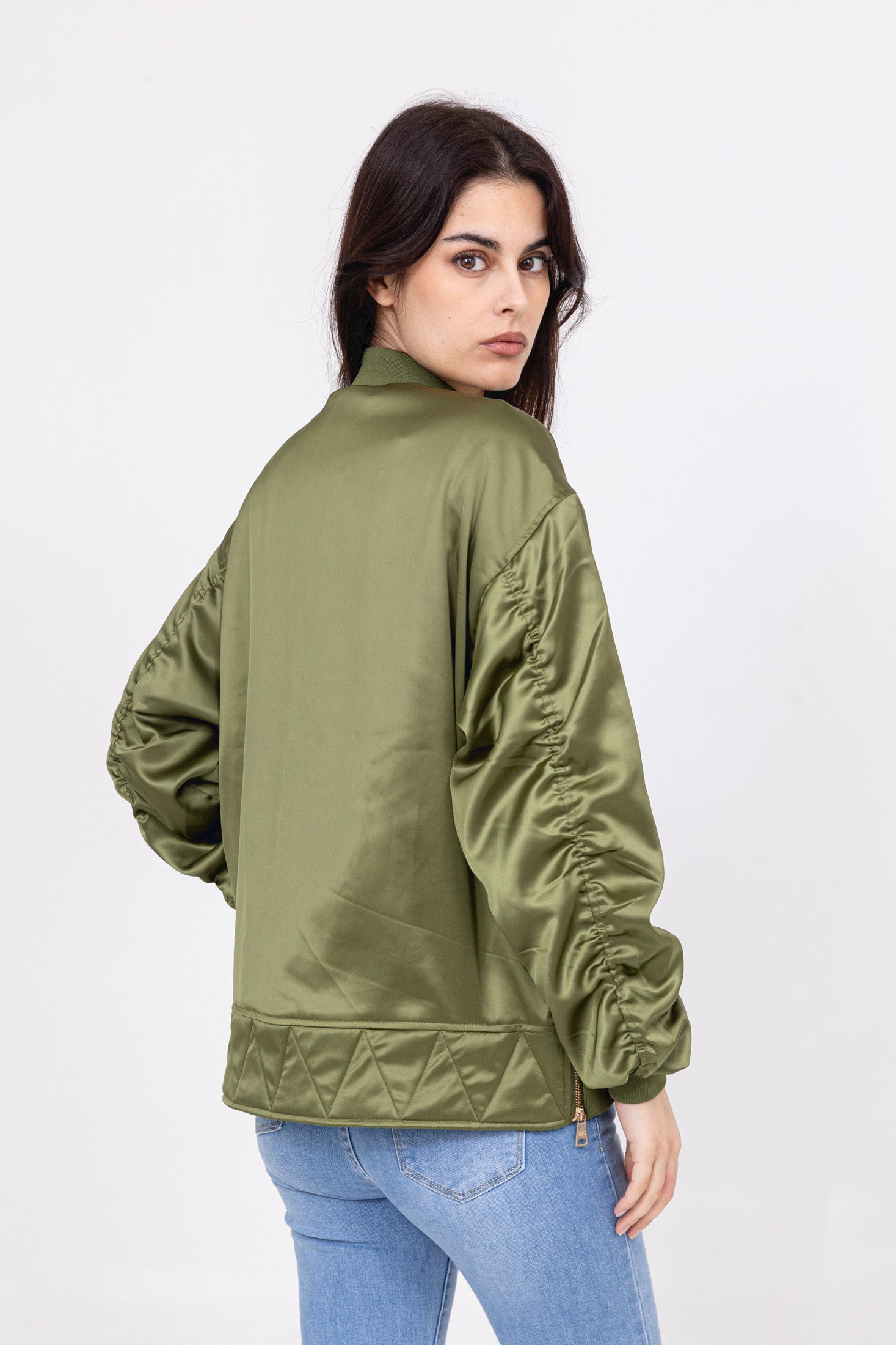 Ballerina W Bomberjacke in Kaki Jacken Bombers Original