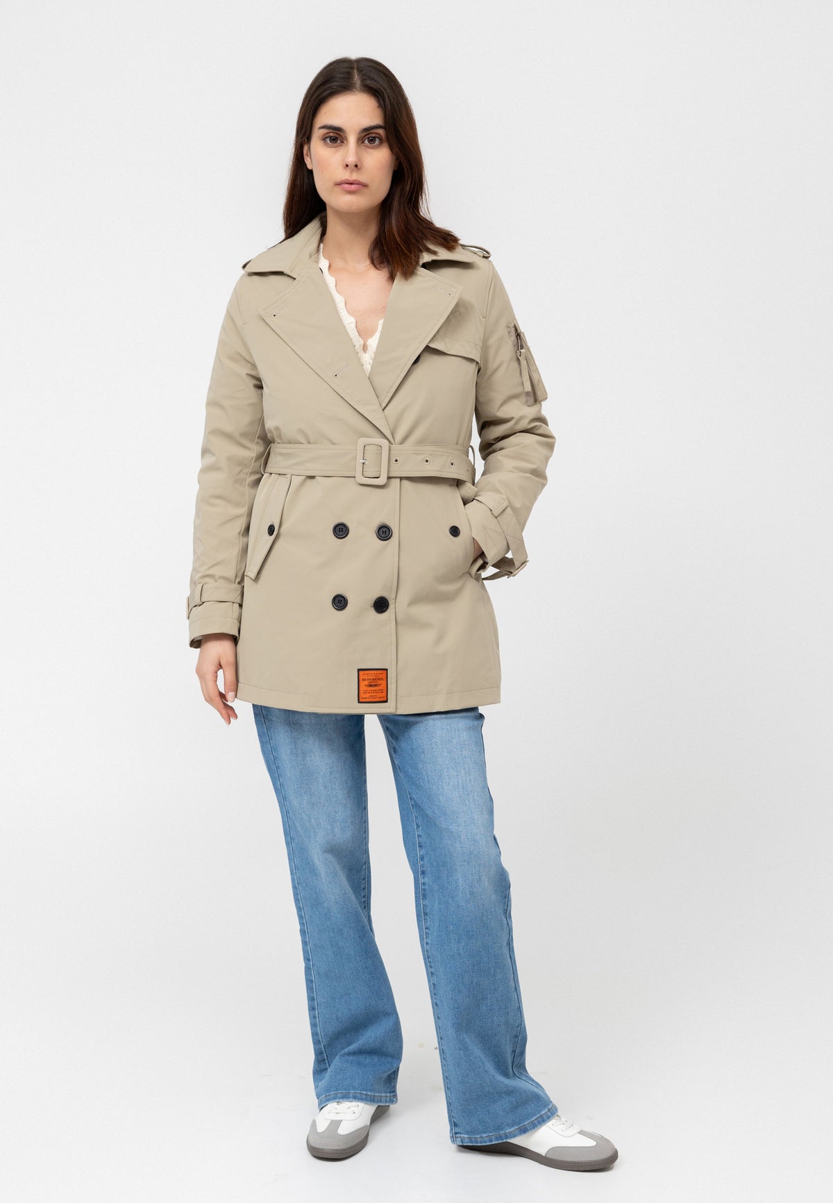 Birdy W Trenchcoat in Beige Jacken Bombers Original