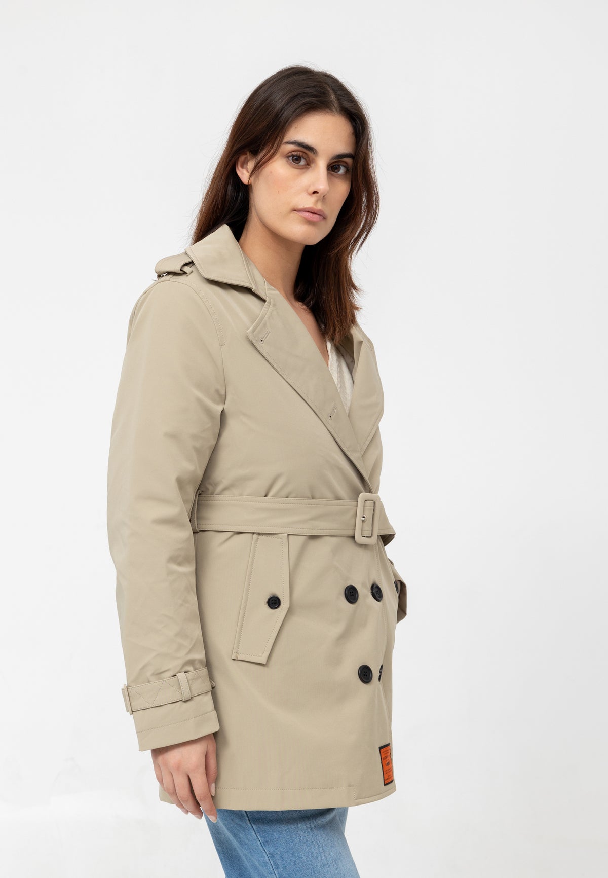 Birdy W Trenchcoat in Beige Jacken Bombers Original