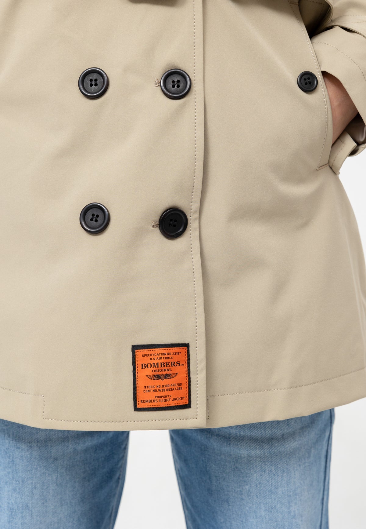 Birdy W Trenchcoat in Beige Jacken Bombers Original