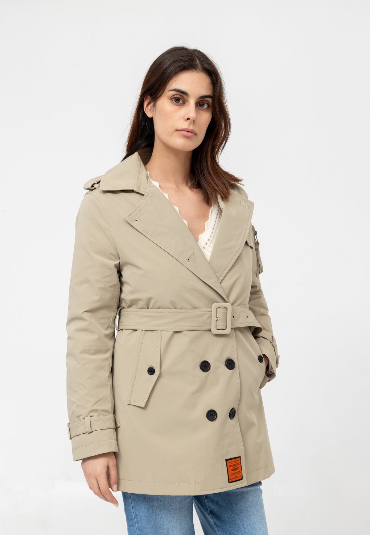 Birdy W Trenchcoat in Beige Jacken Bombers Original