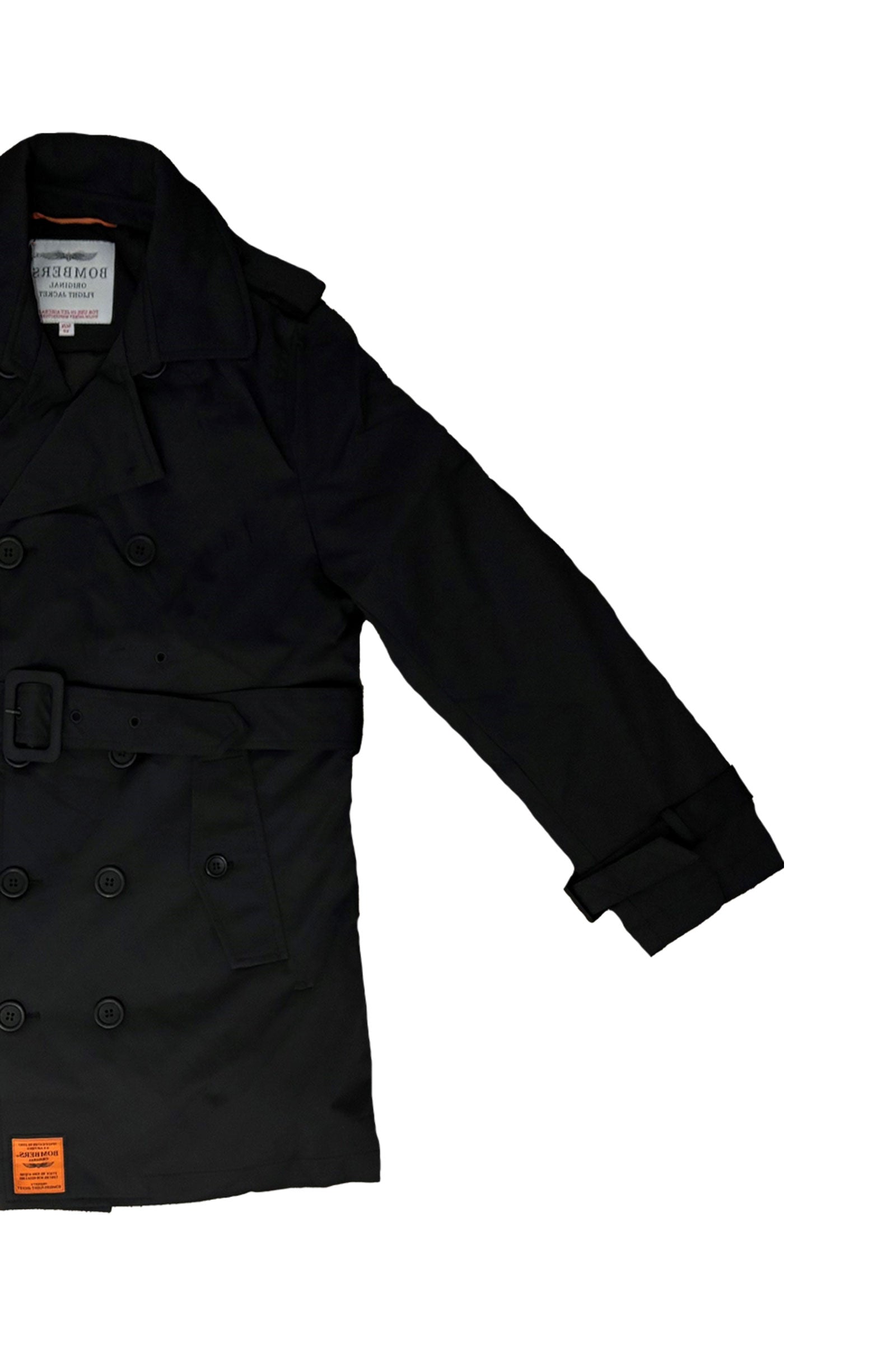 Birdy W Trenchcoat in Black Jacken Bombers Original