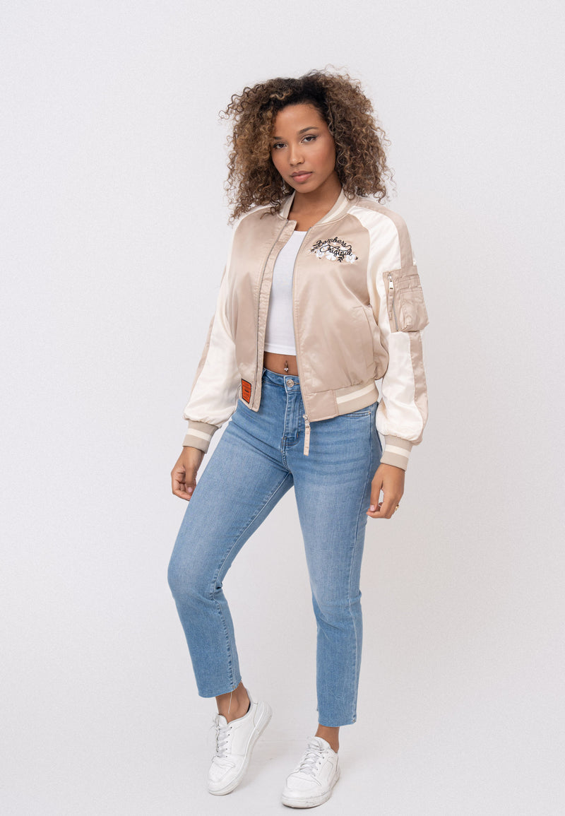 Breathe W Bomberjacke in Beige Jacken Bombers Original