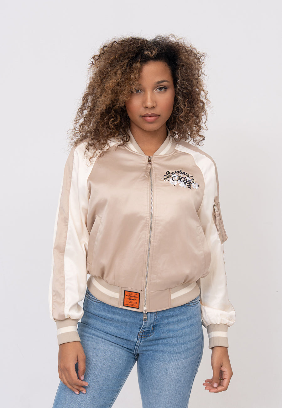 Breathe W Bomberjacke in Beige Jacken Bombers Original