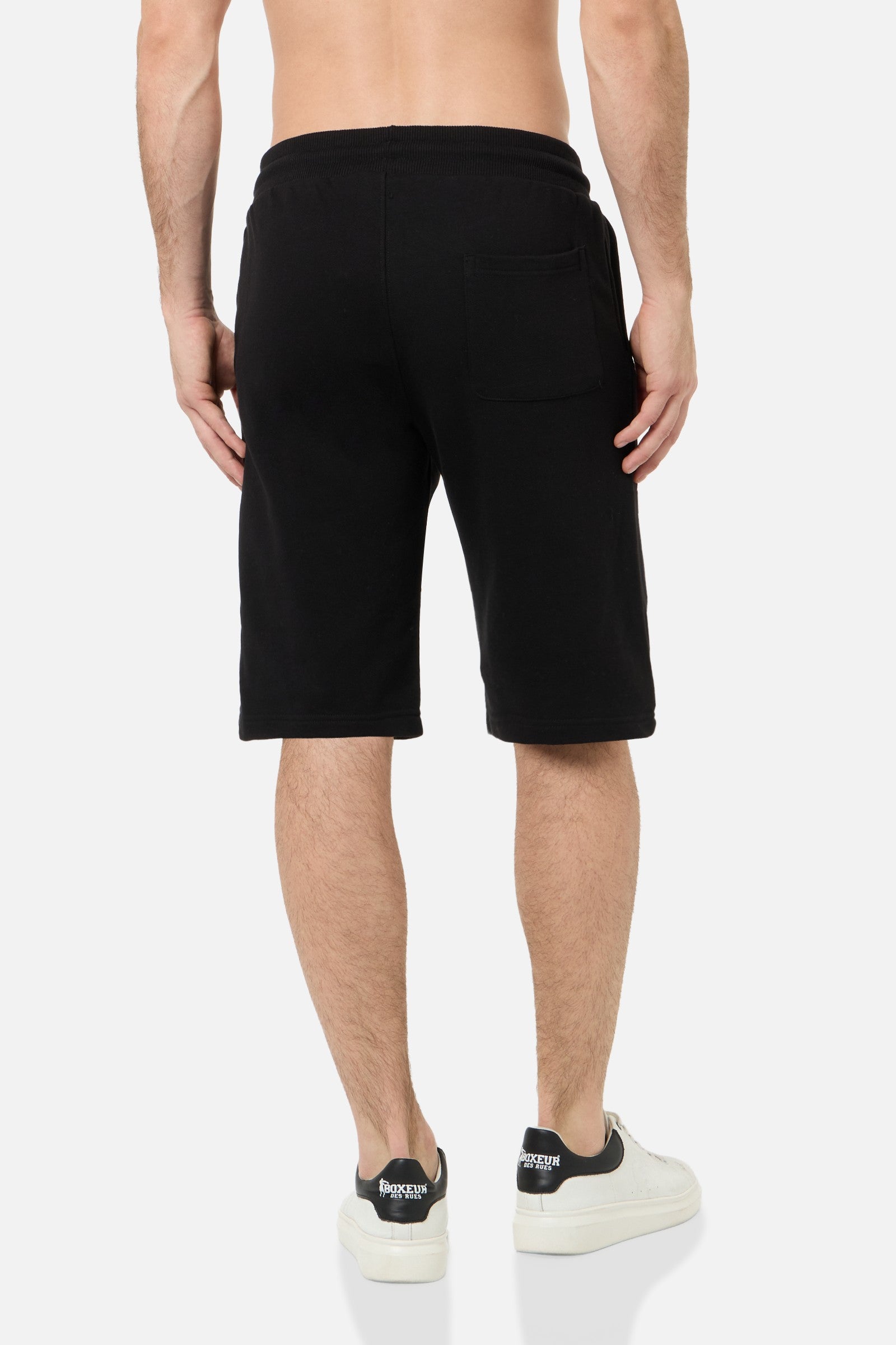 Short Pant With Logo in Black Shorts Boxeur des Rues