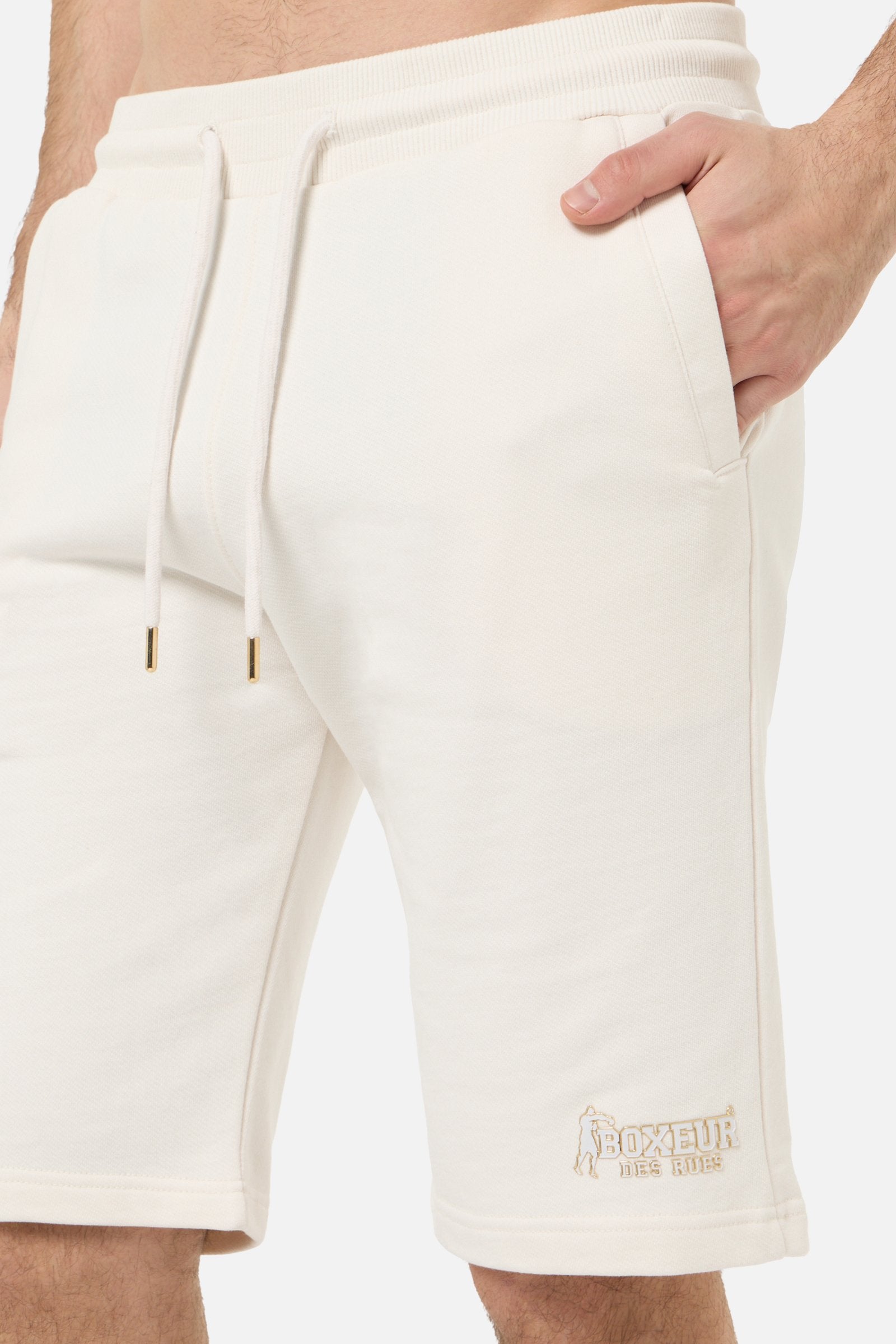 Short Pant With Logo in Butter Shorts Boxeur des Rues