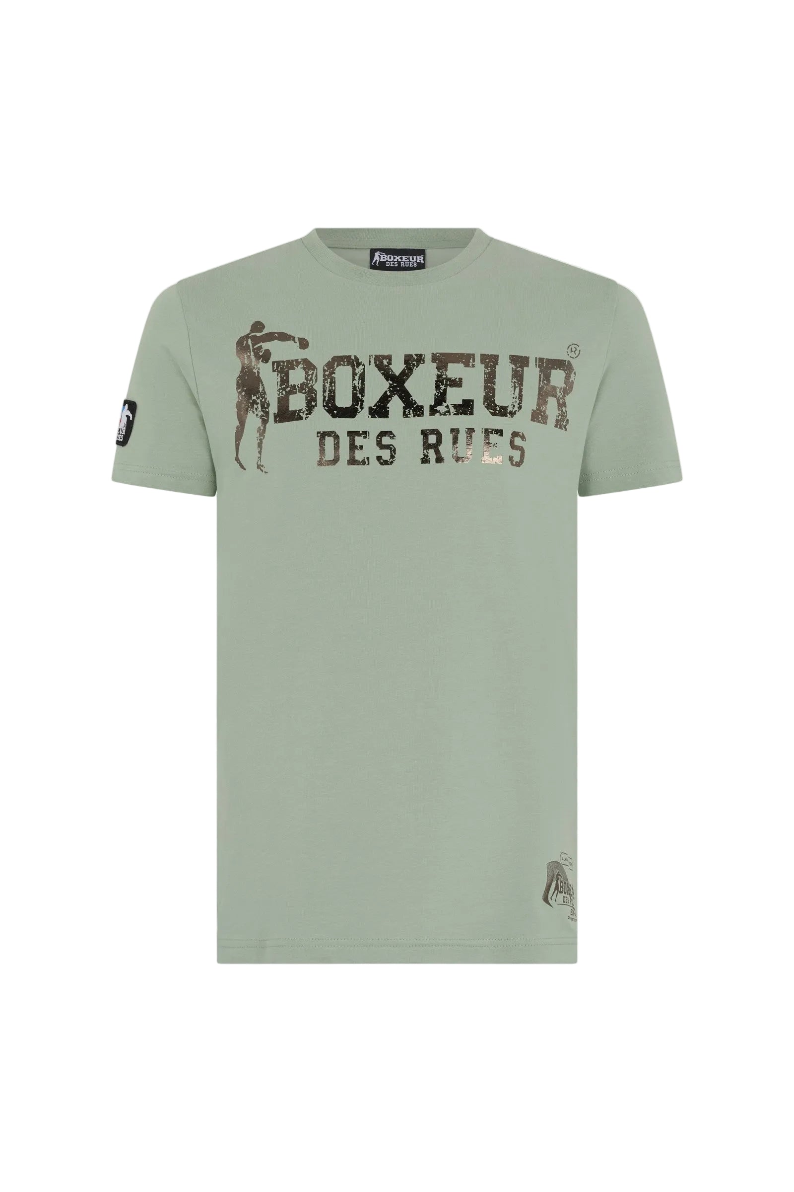 T-Shirt Boxeur Street 2 in Sage