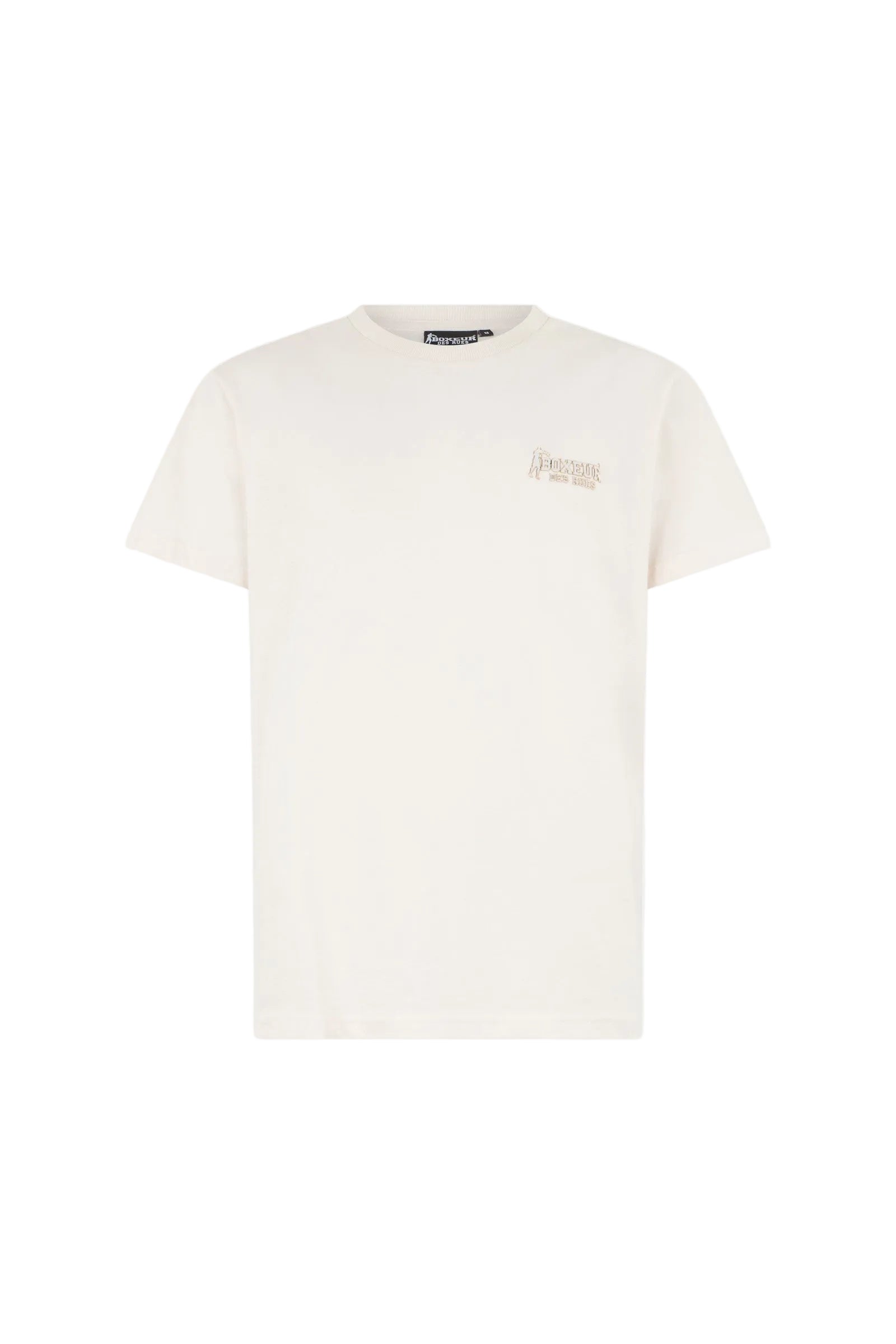 Basic Round Neck T-Shirt in Butter T-Shirts Boxeur des Rues