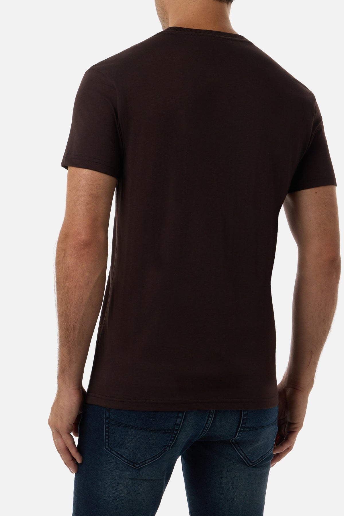 T-Shirt Basic Round Neck in Chocolate Fondant T-Shirts Boxeur des Rues