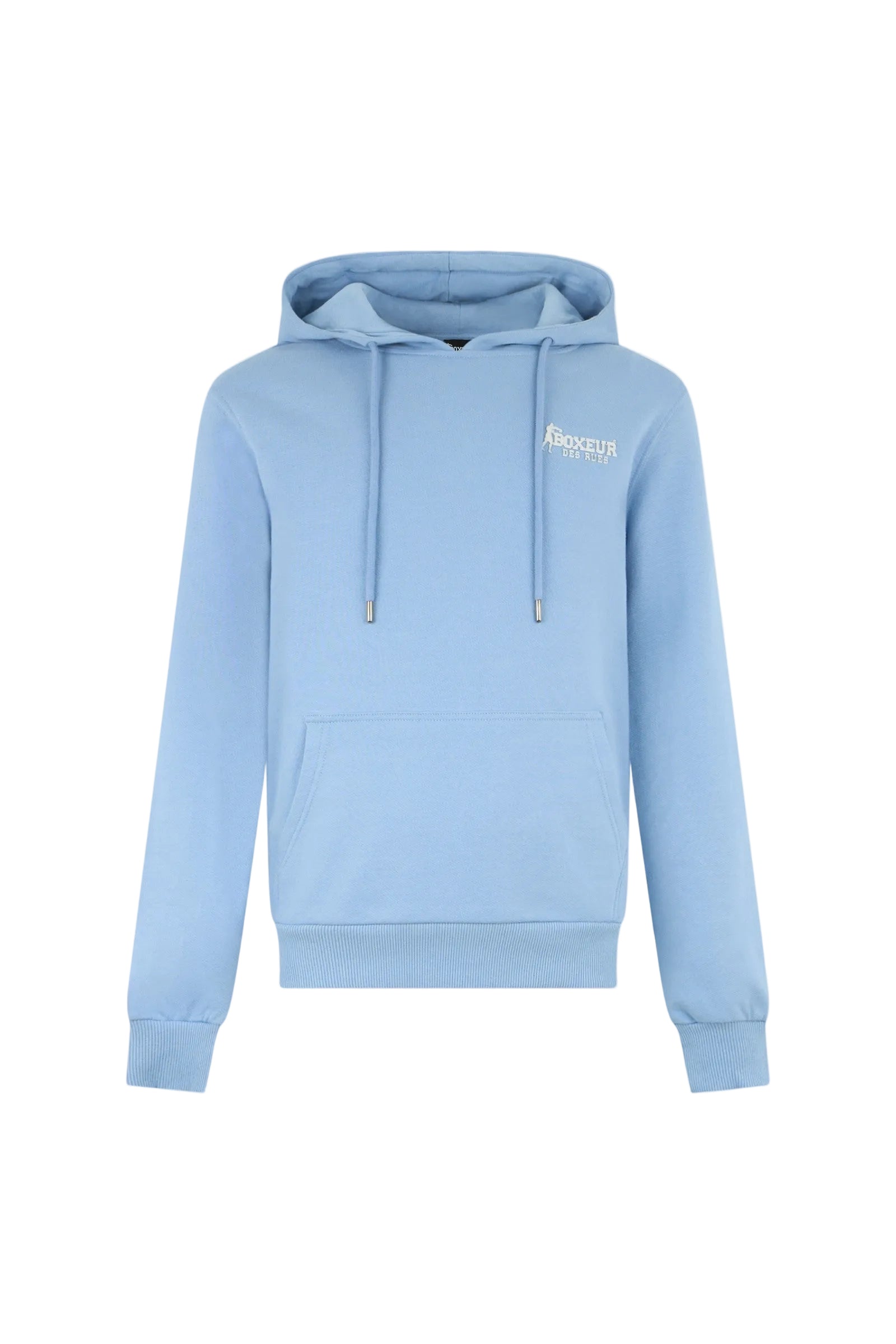 Basic Hoodie in Sky Blue Kapuzenpullover Boxeur des Rues