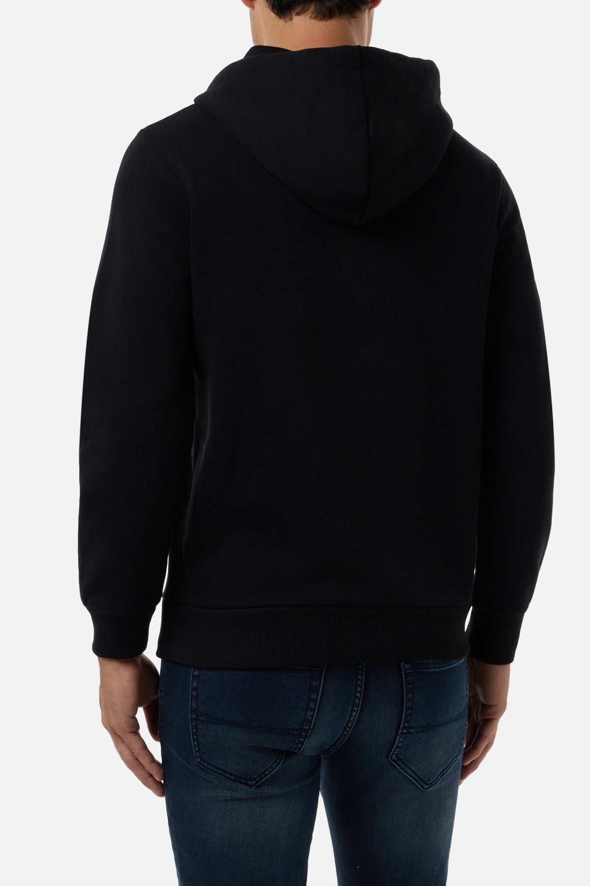 Kapuzenpullover Basic in Black Kapuzenpullover Boxeur des Rues