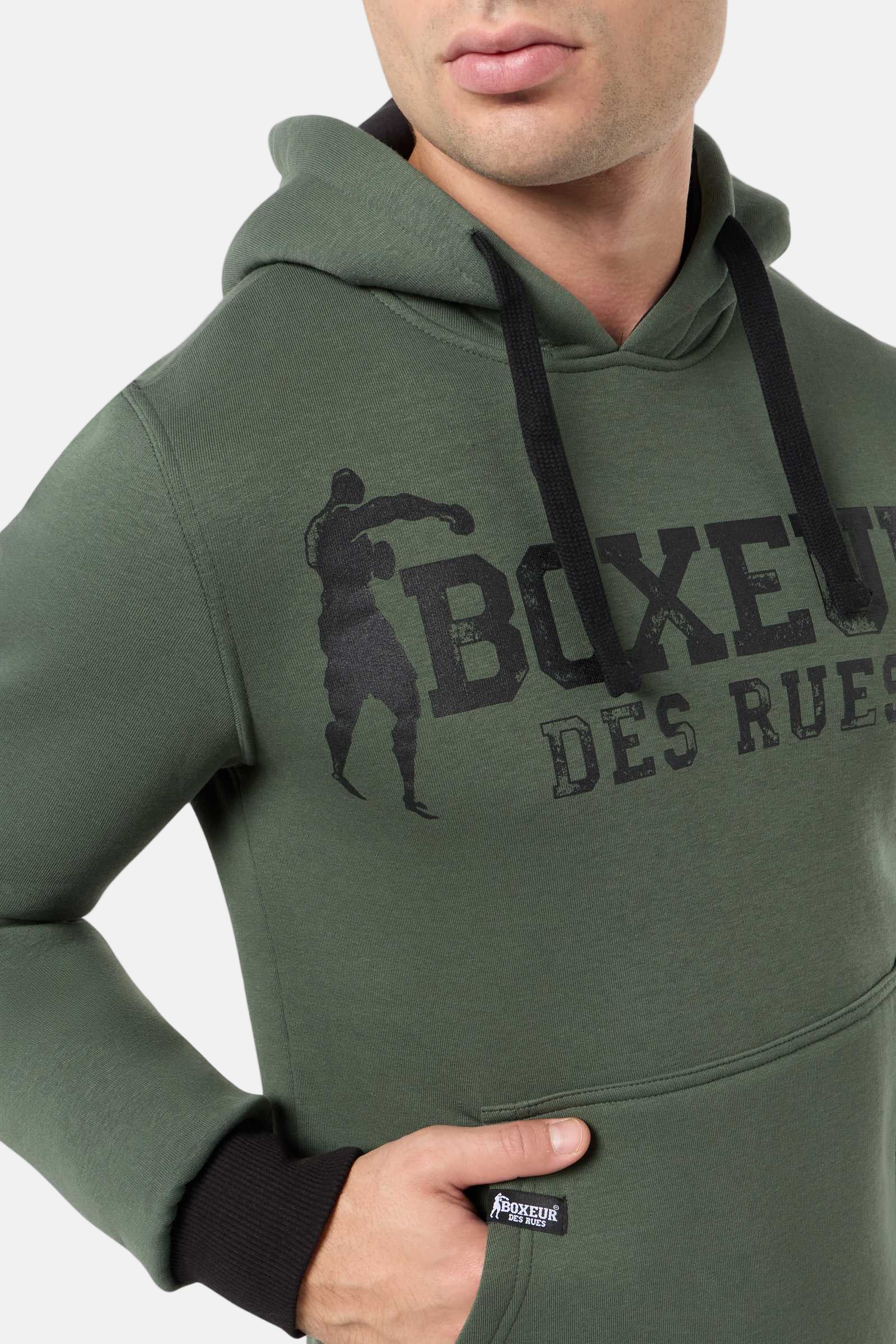 Hooded Sweatshirt in Sage
