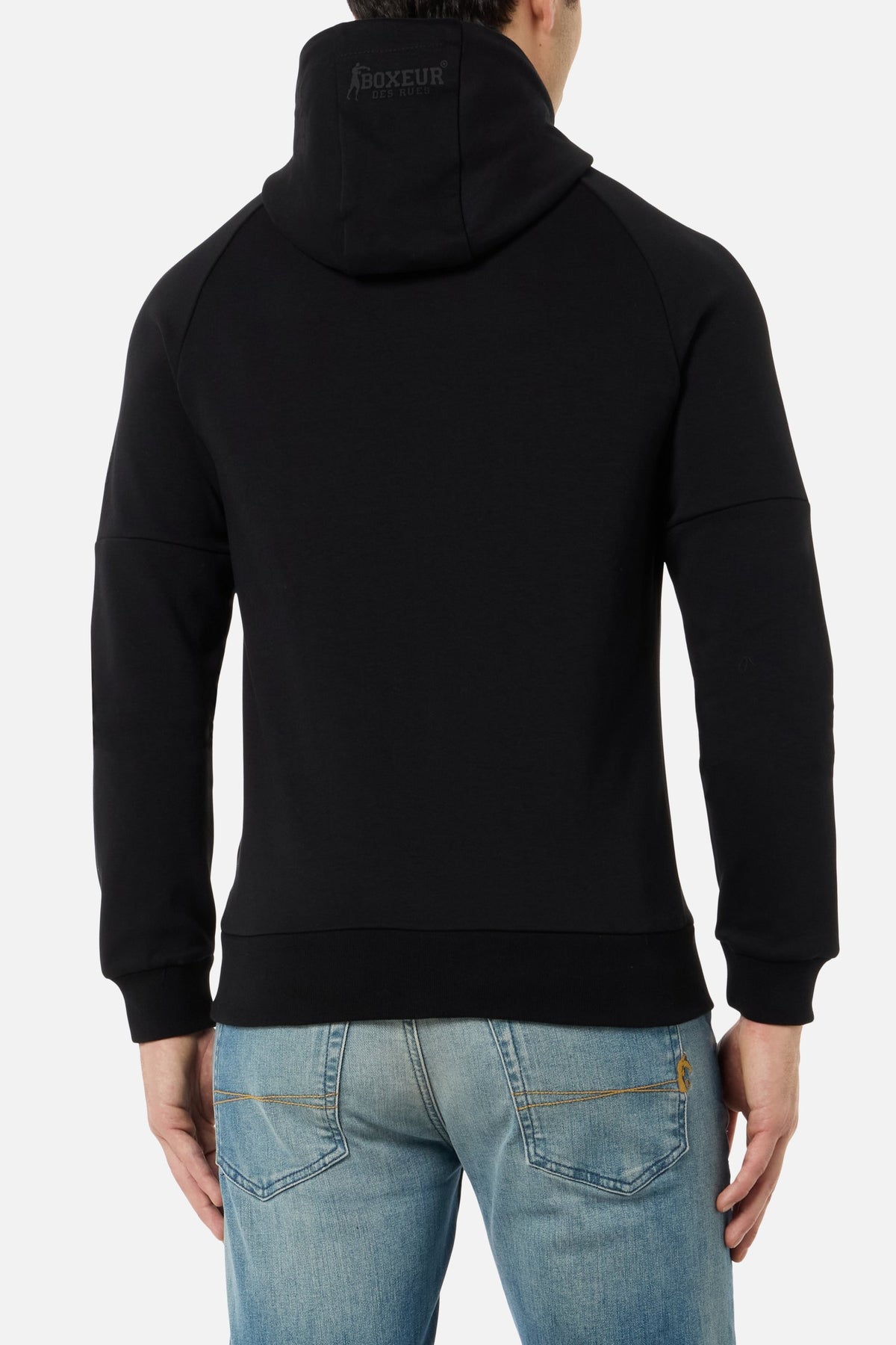 Sweatshirt Interlock in Black-Gold Sweatshirts Boxeur des Rues