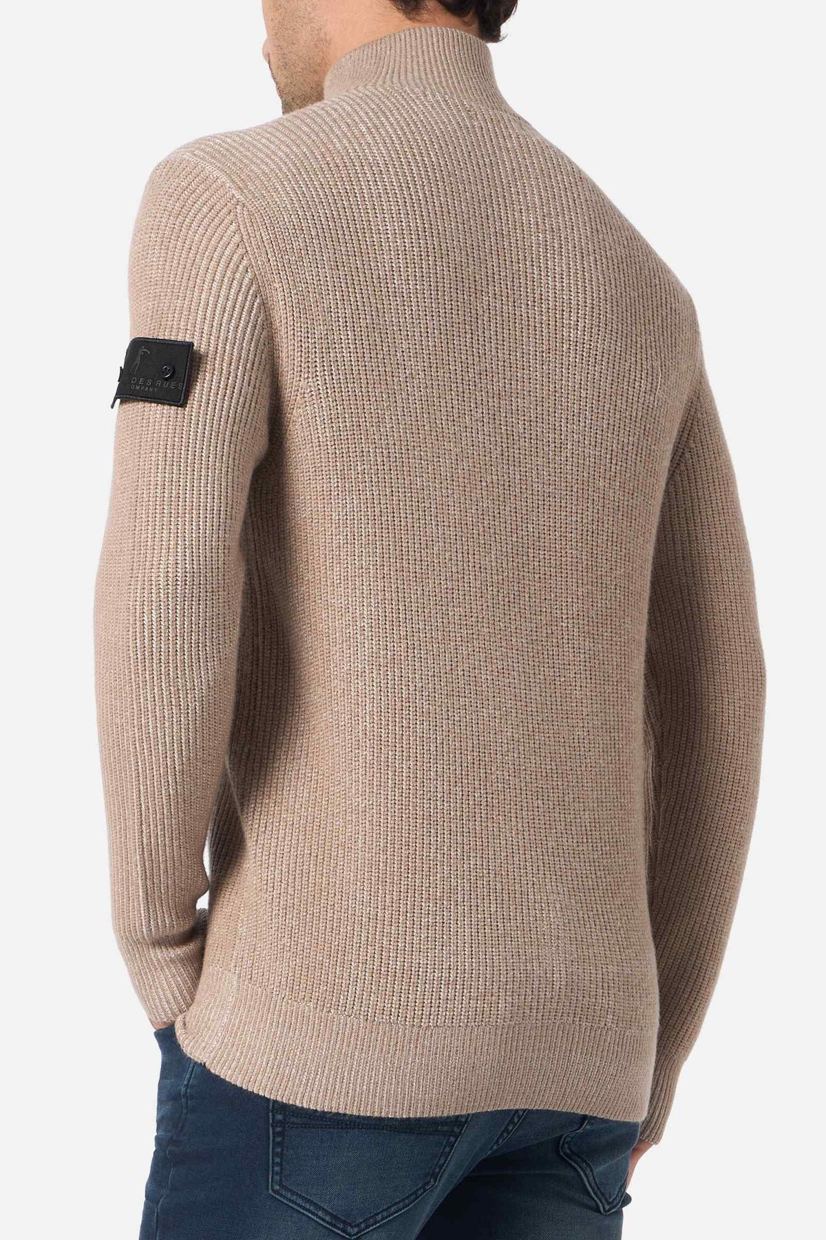 Pullover Chunky Skipper in Noisette Pullover Boxeur des Rues