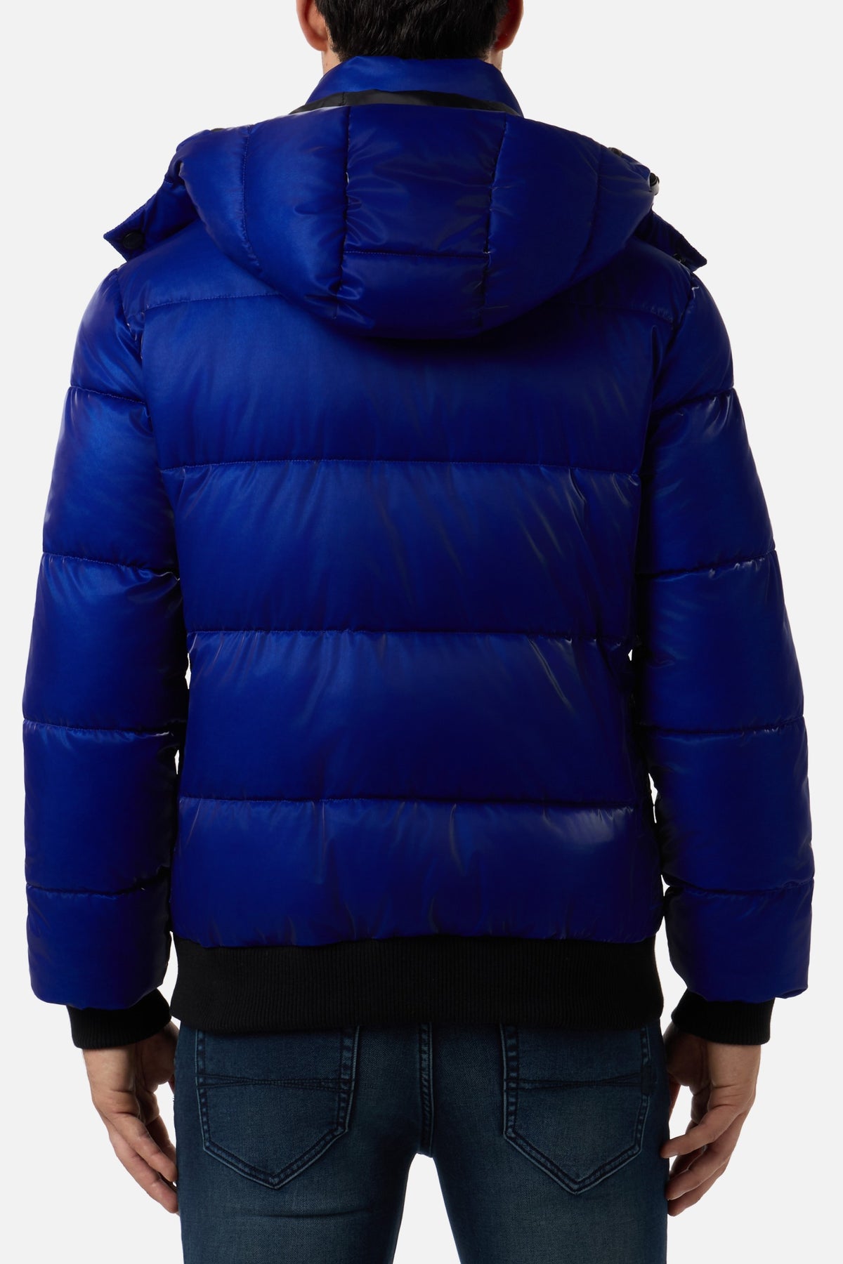 Winterjacke Side Inserts in Cyber Blue Jacken Boxeur des Rues