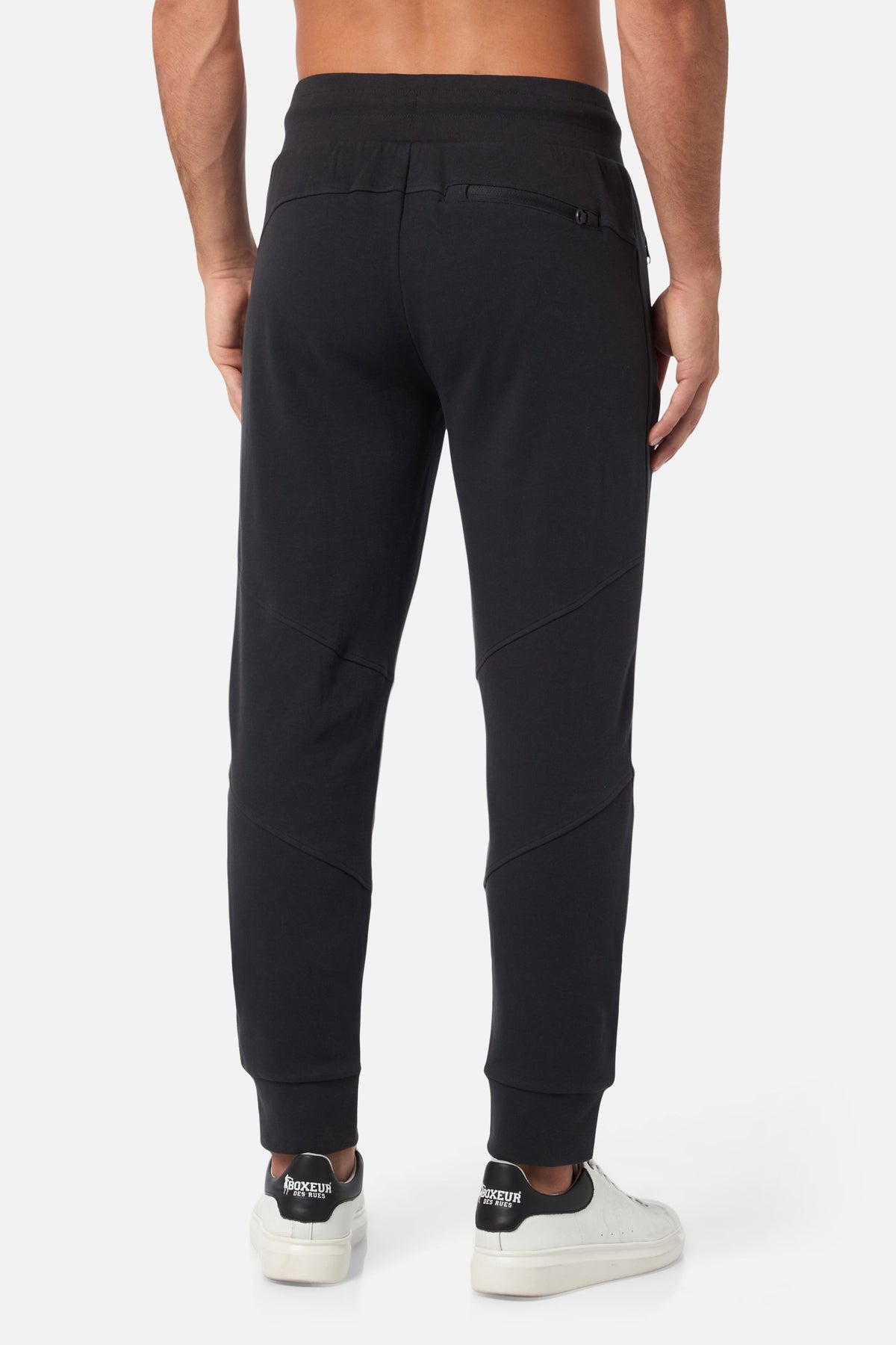 Jogginghose Interlock in Black Hosen Boxeur des Rues